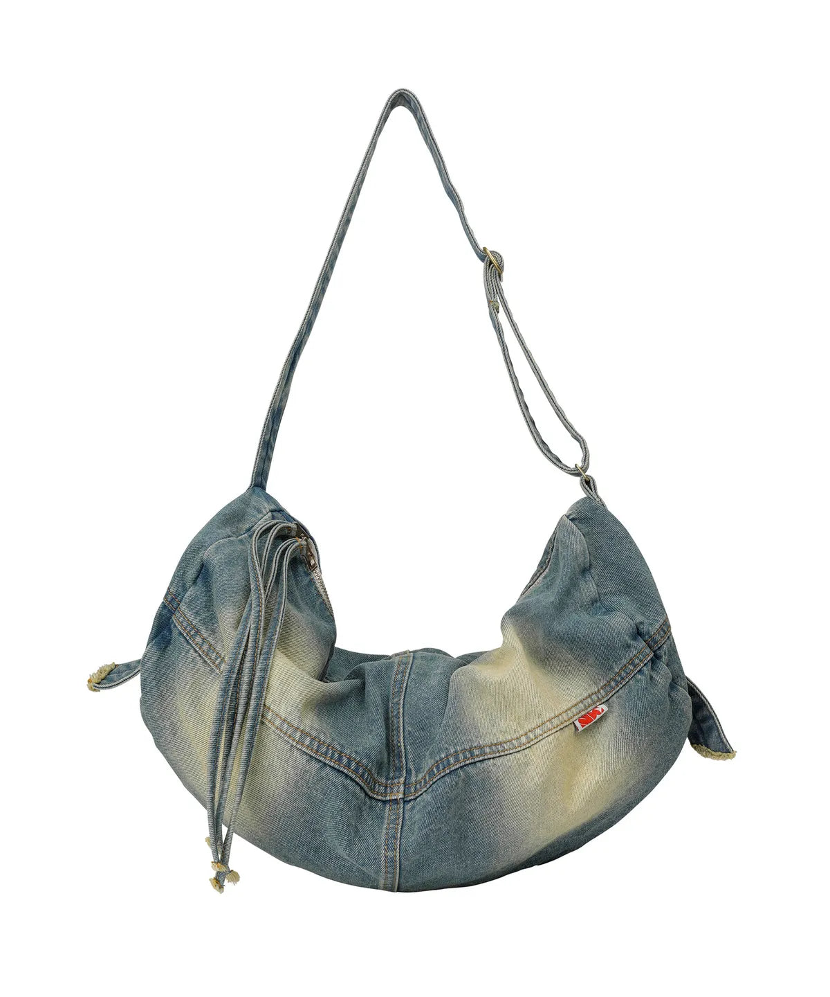 【𝘱𝘳𝘦-𝘰𝘳𝘥𝘦𝘳】SCULPTOR Vintage Brushed Denim Duffel Bag Mid Blue