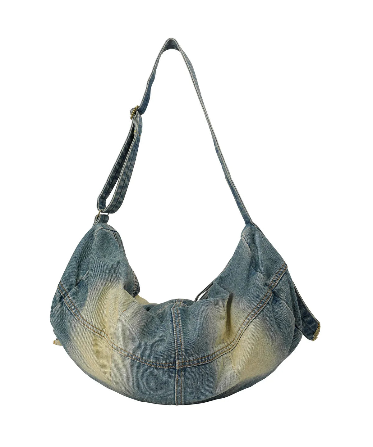 【𝘱𝘳𝘦-𝘰𝘳𝘥𝘦𝘳】SCULPTOR Vintage Brushed Denim Duffel Bag Mid Blue
