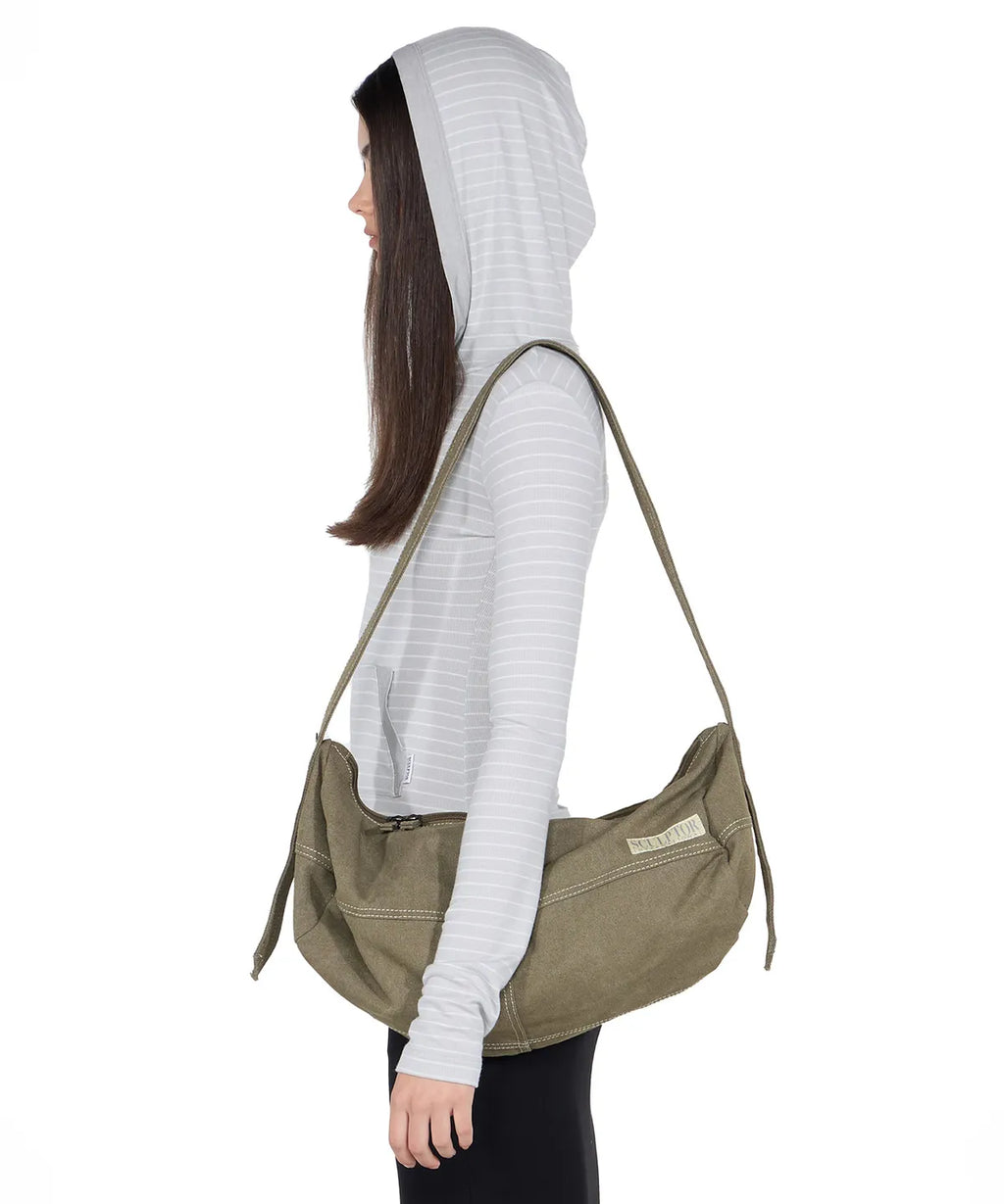 【𝘱𝘳𝘦-𝘰𝘳𝘥𝘦𝘳】SCULPTOR Vintage Canvas Duffel Bag Khaki