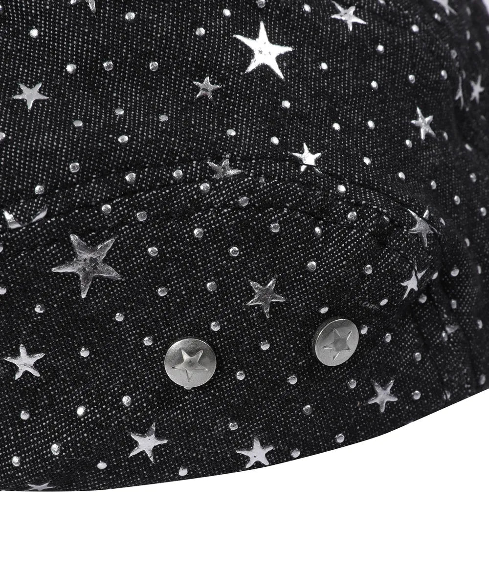 BAUF Star Rivet Hunting Cap (Black)