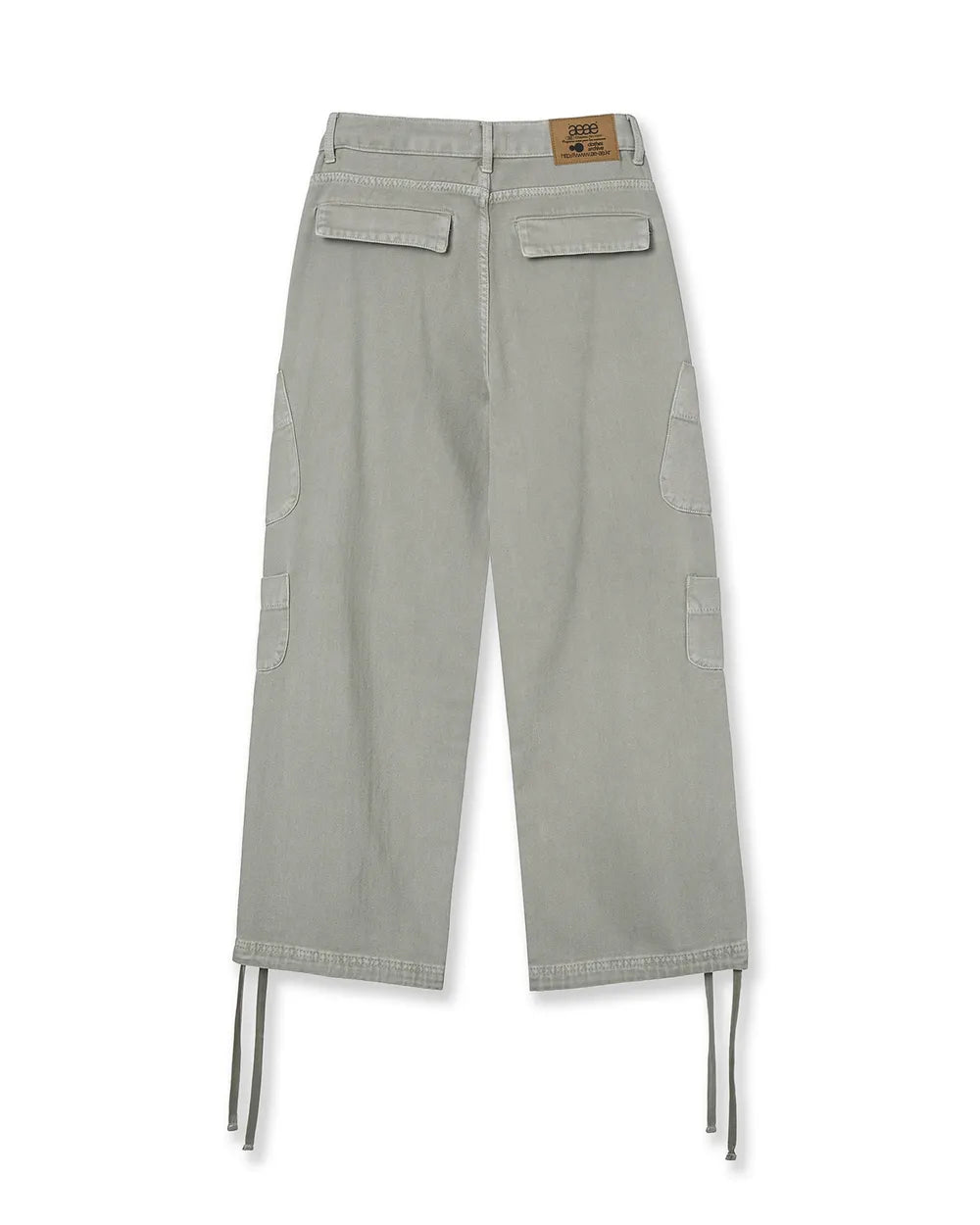 AEAE CARGO DENIM PANTS (ASH)