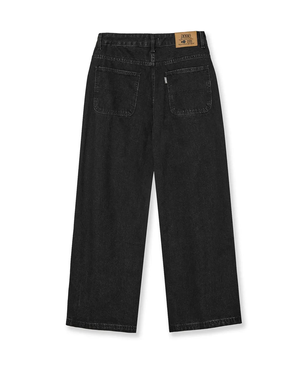 AEAE DENIM WORK PANTS (BLACK)