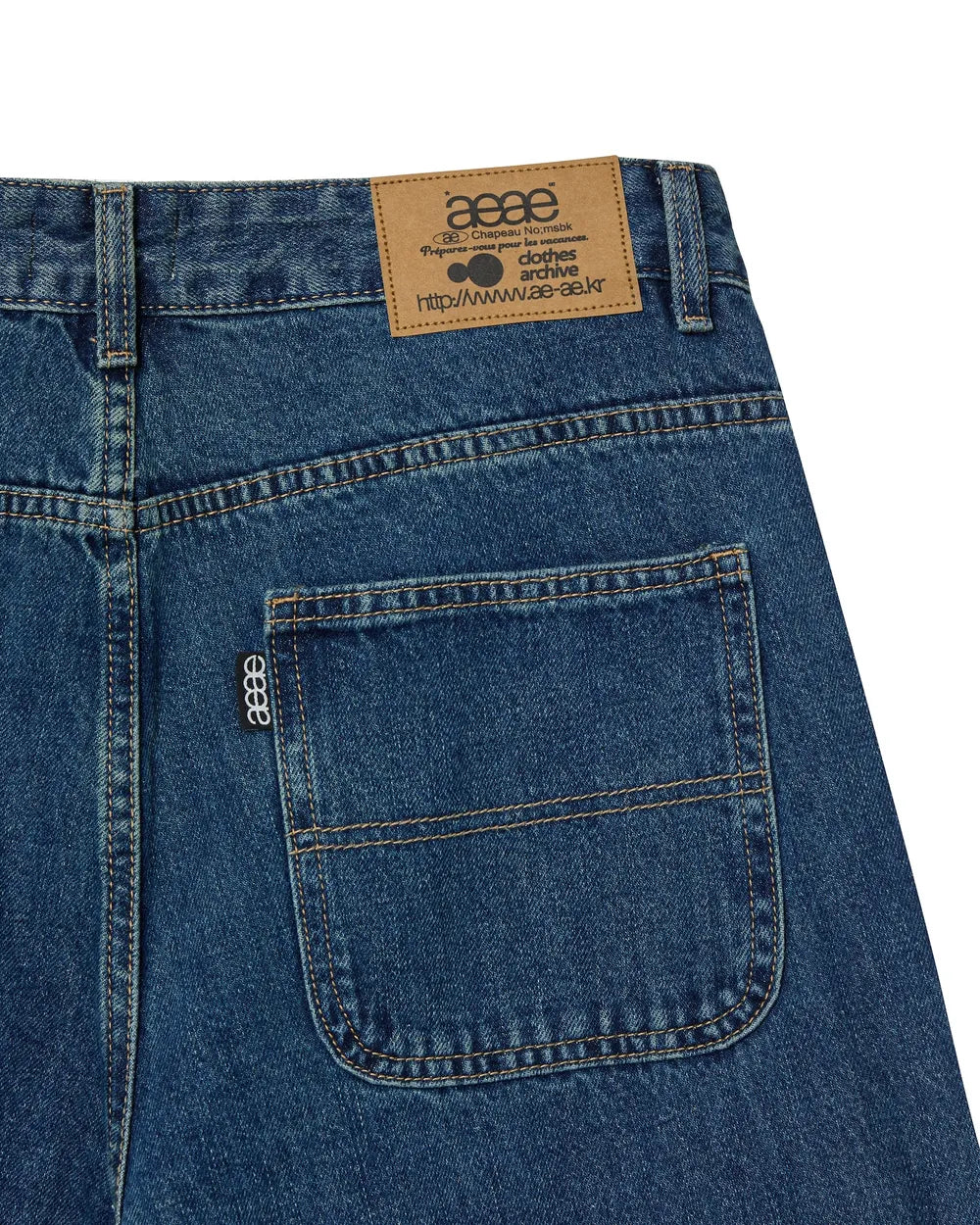 AEAE DENIM WORK PANTS (MID BLUE)