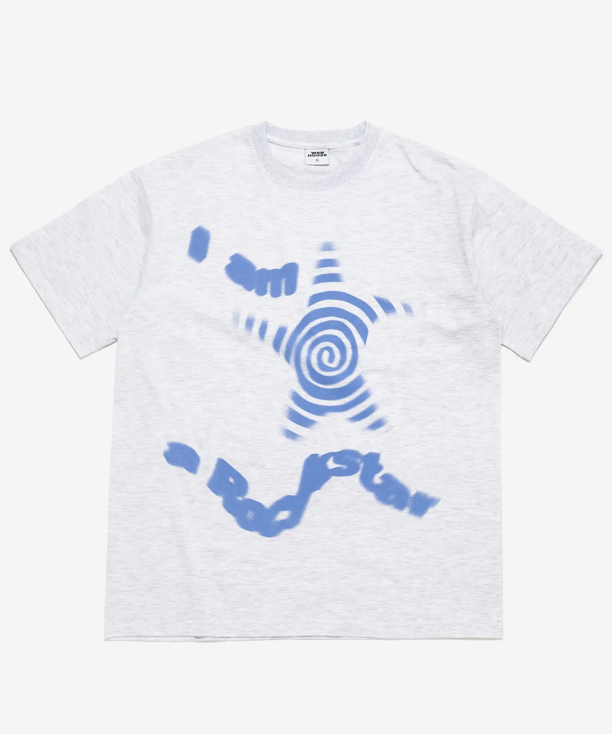 【𝘱𝘳𝘦-𝘰𝘳𝘥𝘦𝘳】Webhouse Twister Rockstar Tee (Ash Grey)