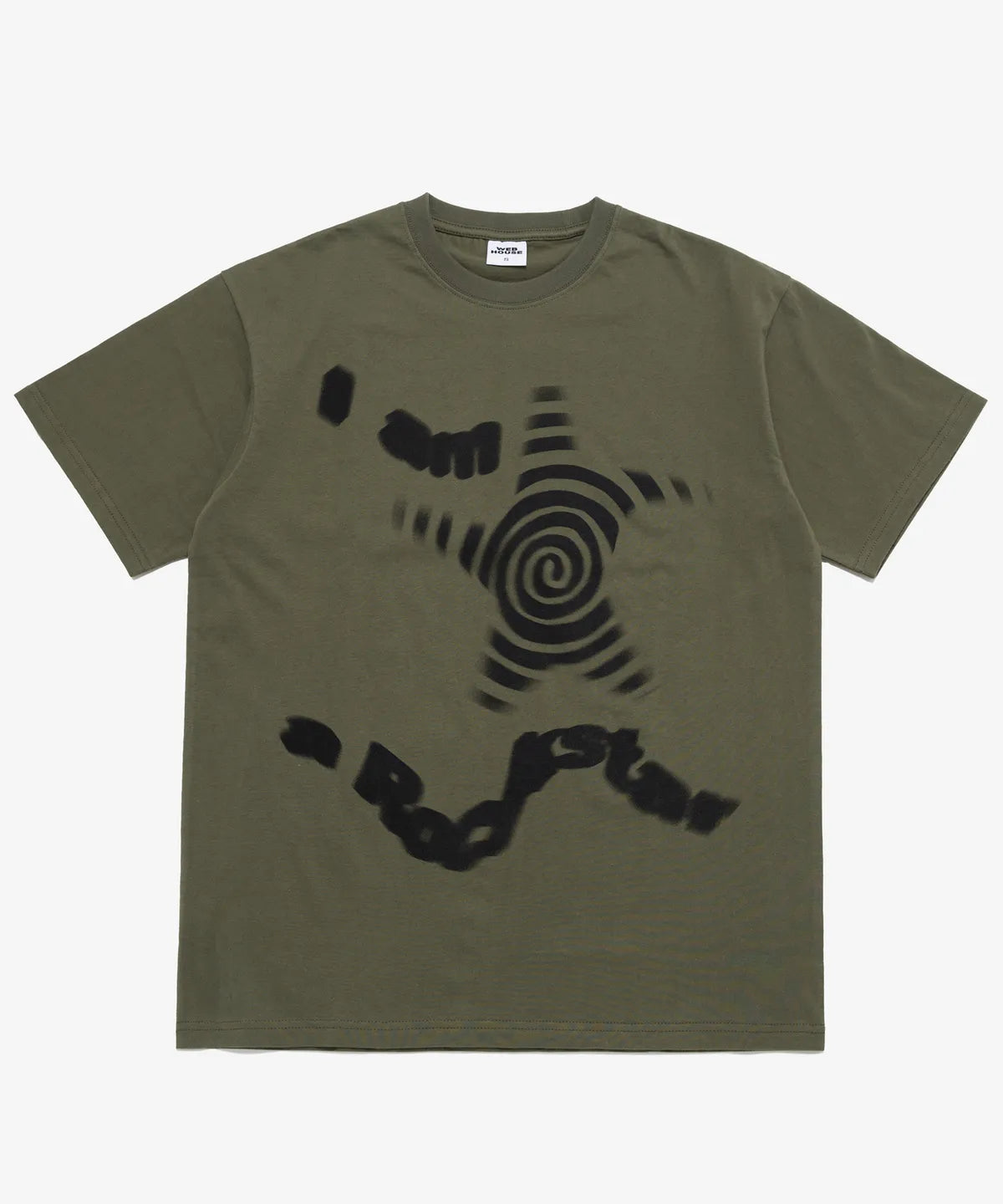 【𝘱𝘳𝘦-𝘰𝘳𝘥𝘦𝘳】Webhouse Twister Rockstar Tee (Khaki)
