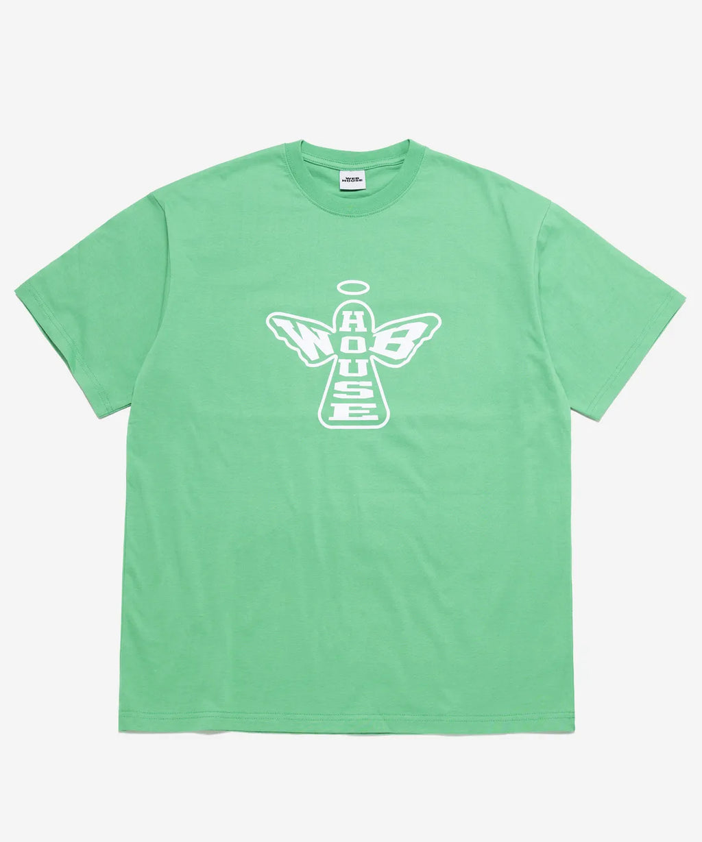 【𝘱𝘳𝘦-𝘰𝘳𝘥𝘦𝘳】Webhouse Web Angel Tee (Green)