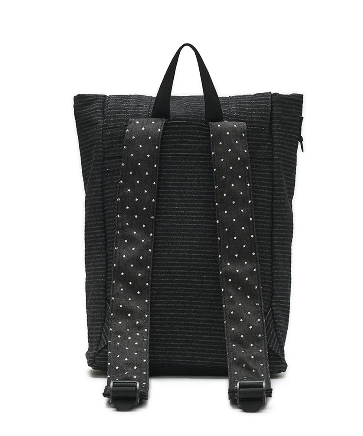 HUGYOURSKIN STARDUST DENIM BACKPACK (BLACK)