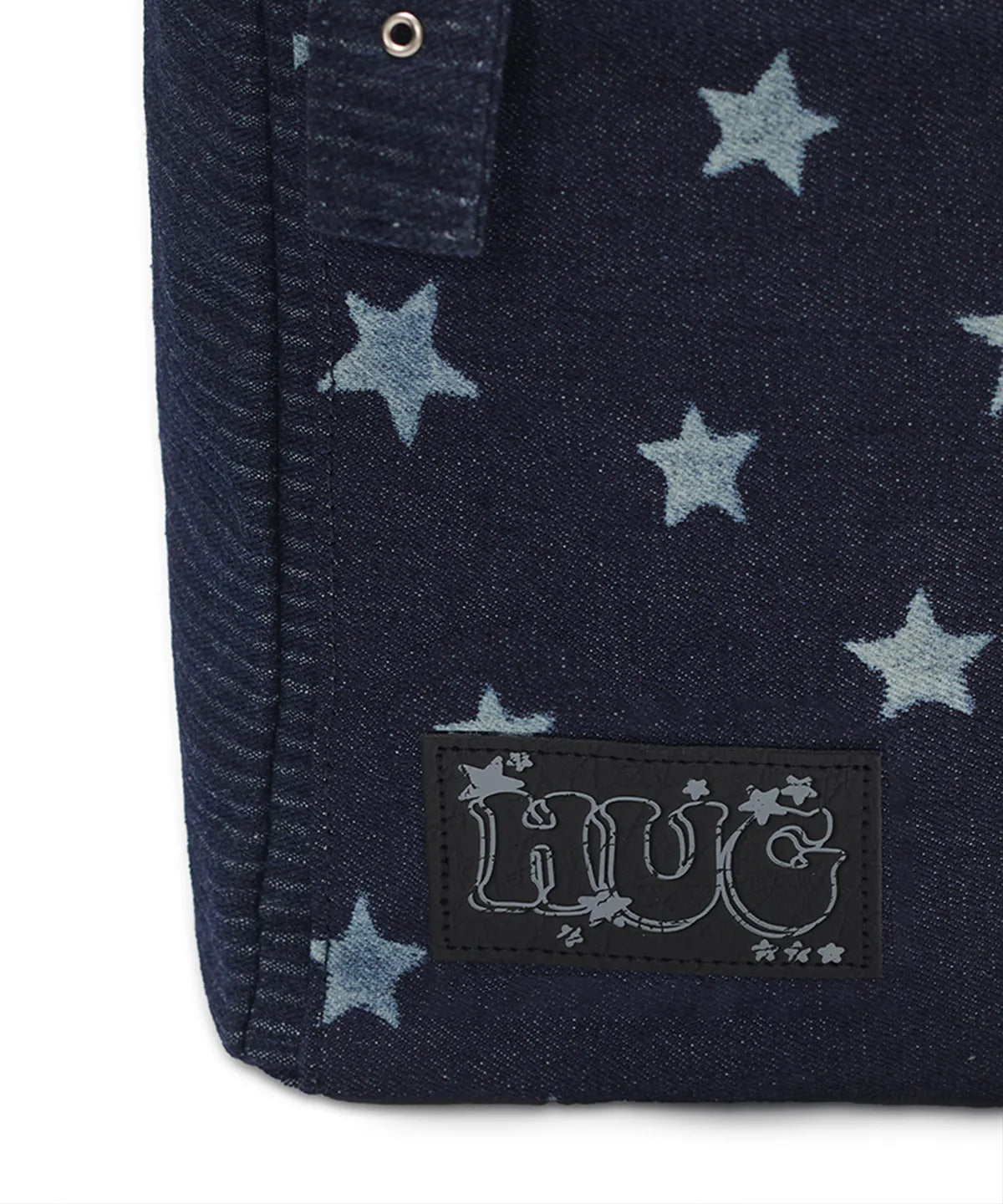 HUGYOURSKIN STARDUST DENIM BACKPACK (BLUE)