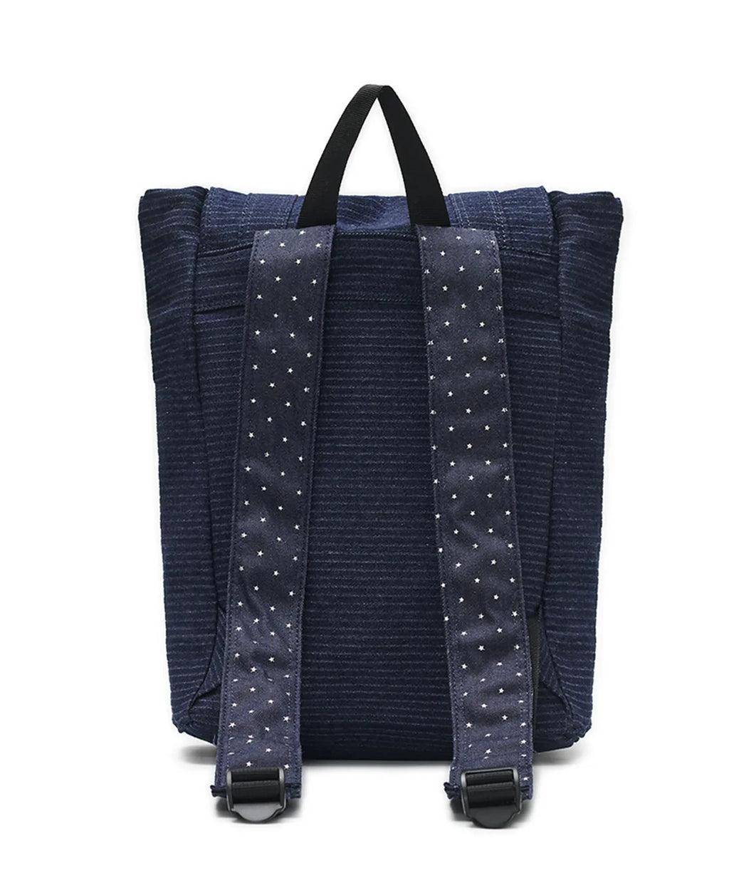 HUGYOURSKIN STARDUST DENIM BACKPACK (BLUE)