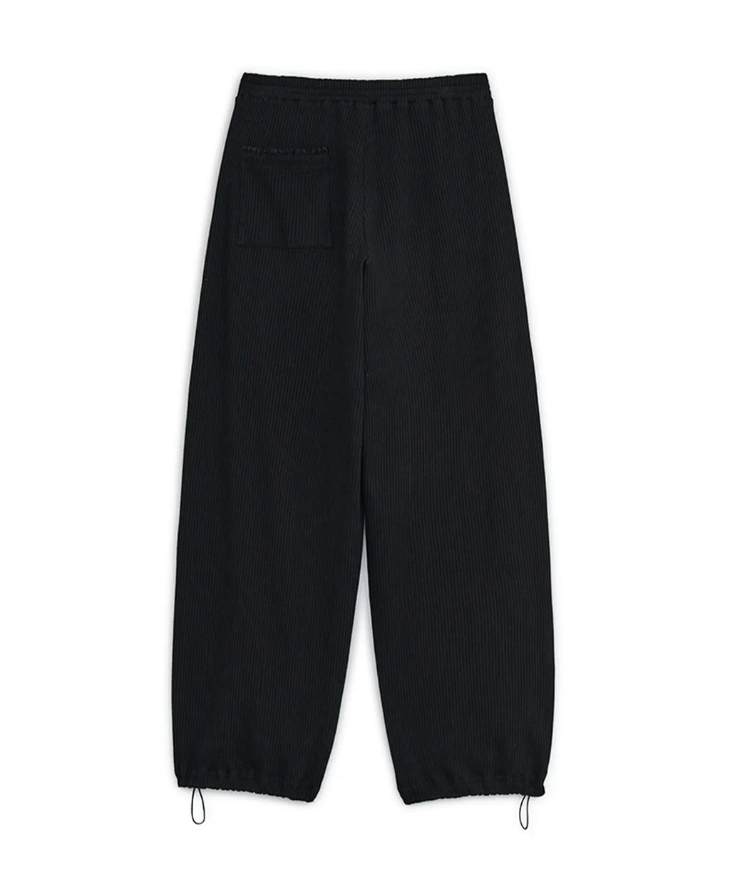 HUGYOURSKIN RACE JOGGER PANTS (BLACK)