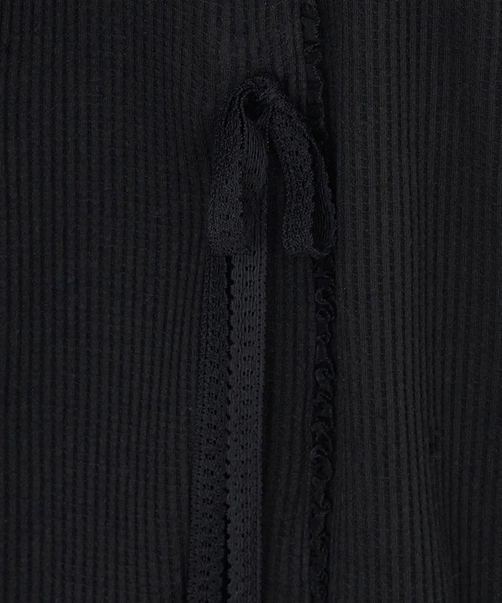 HUGYOURSKIN RACE JOGGER PANTS (BLACK)