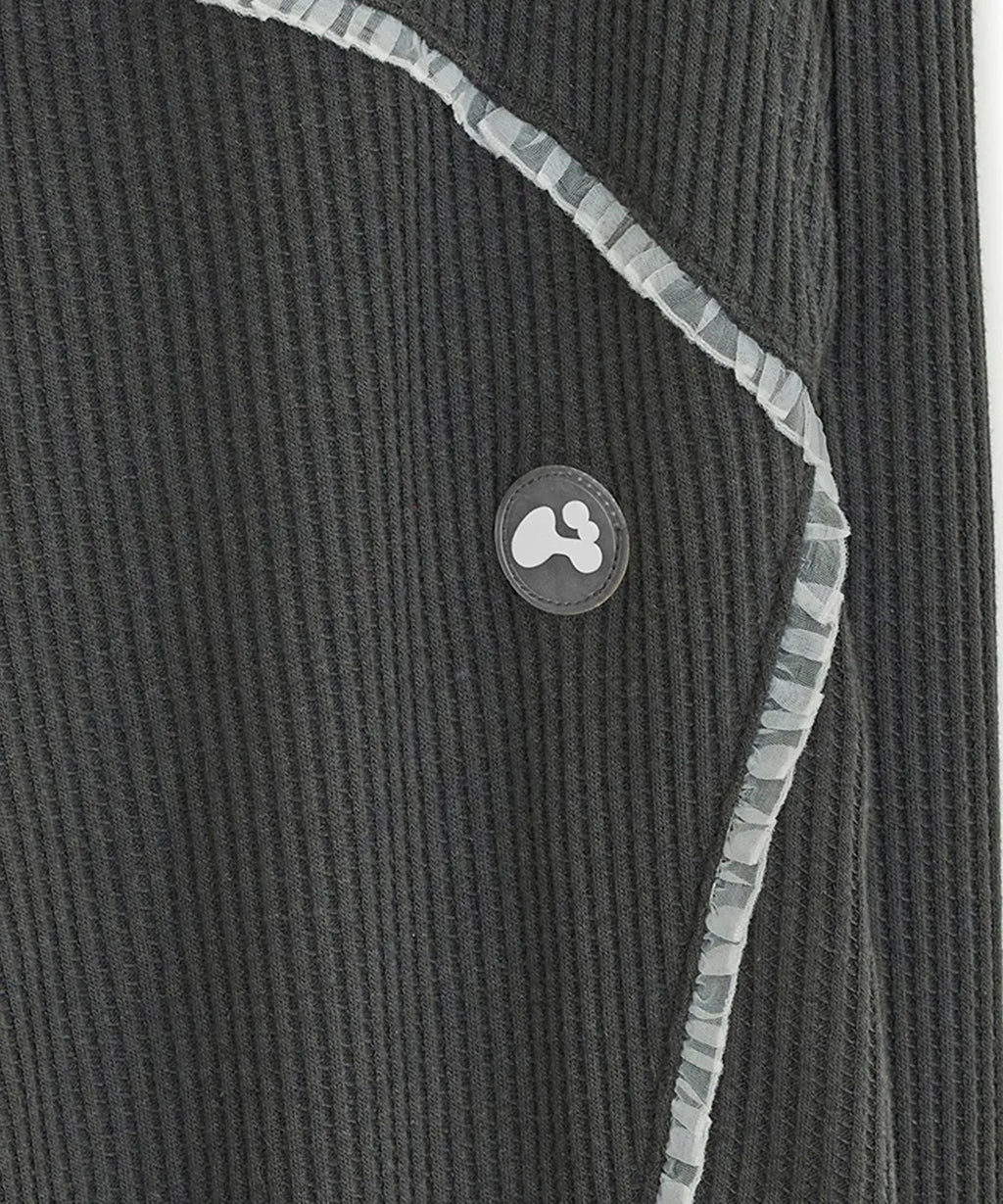 HUGYOURSKIN RACE JOGGER PANTS (CHARCOAL)