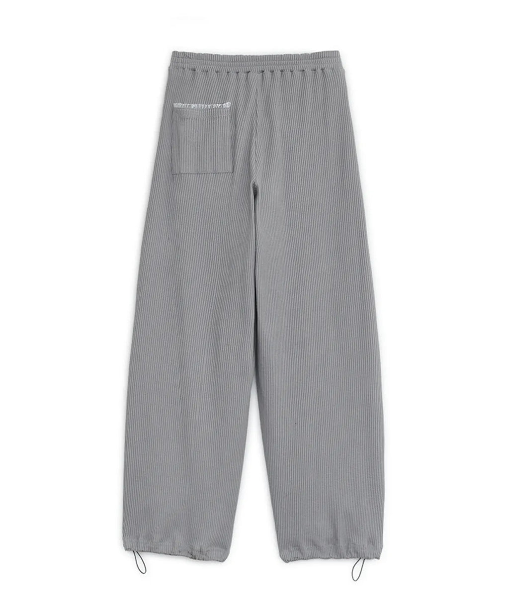 HUGYOURSKIN RACE JOGGER PANTS (GREY)