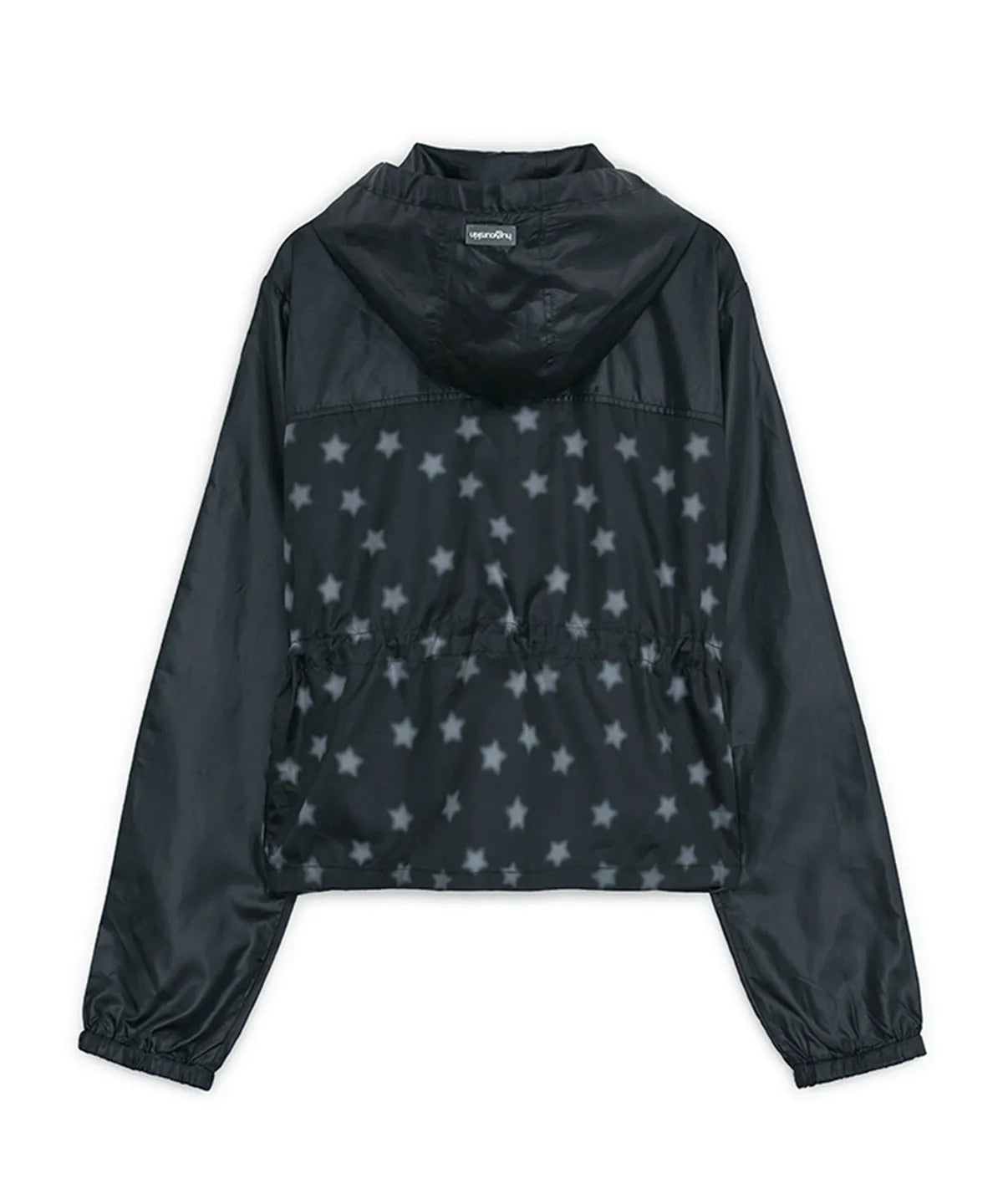 HUGYOURSKIN STARDUST WINDBREAKER (BLACK)