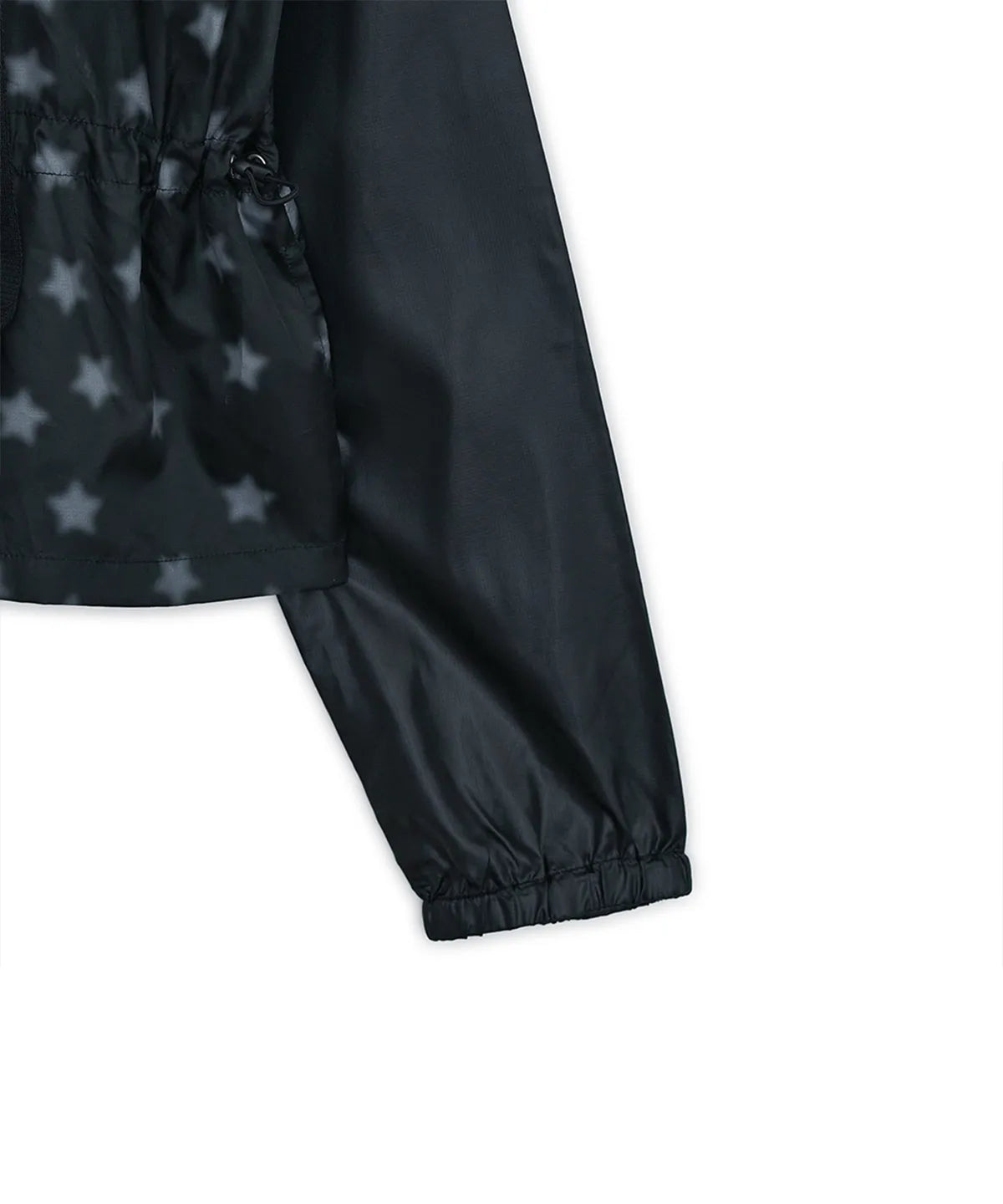HUGYOURSKIN STARDUST WINDBREAKER (BLACK)