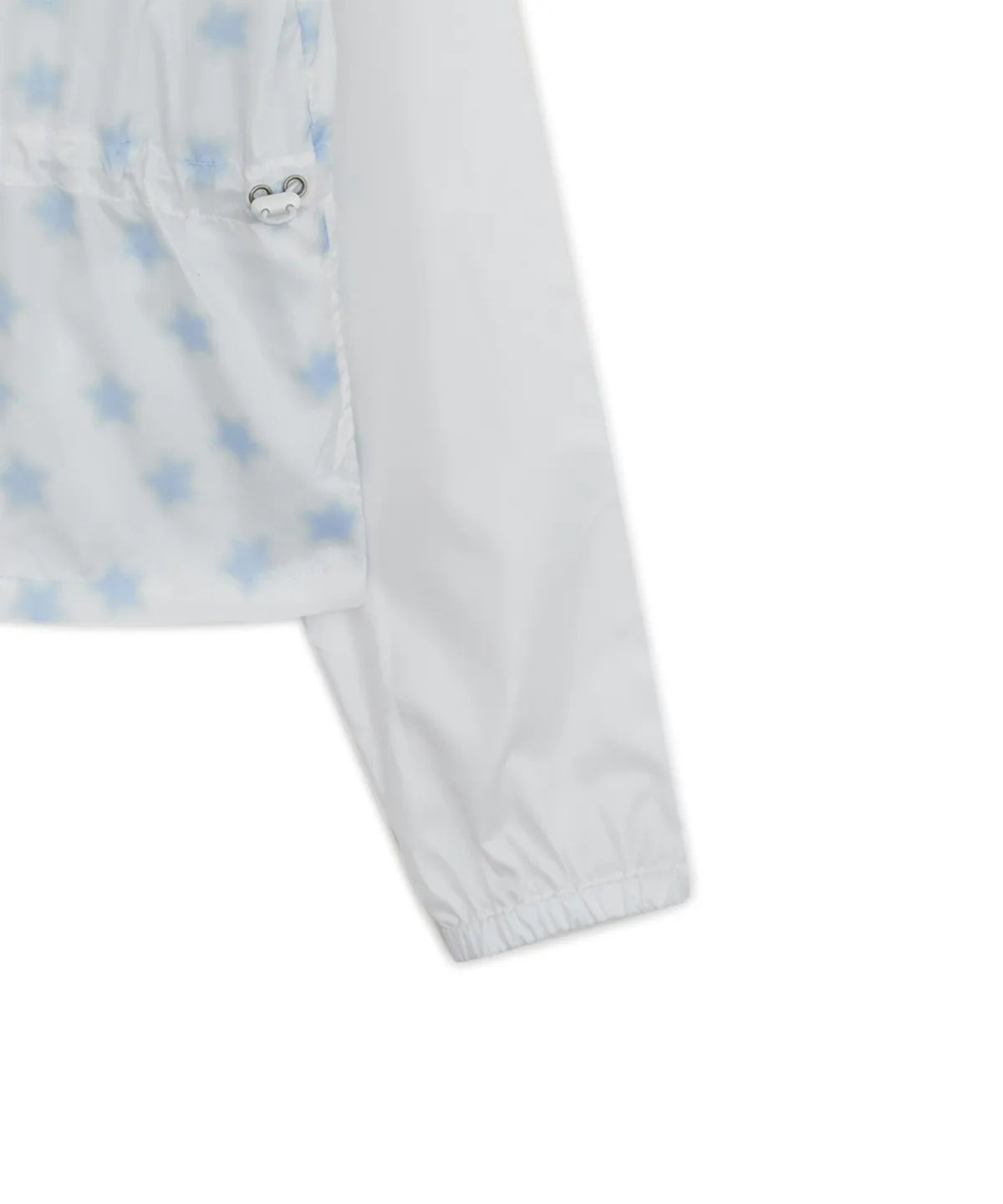 HUGYOURSKIN STARDUST WINDBREAKER (WHITE)