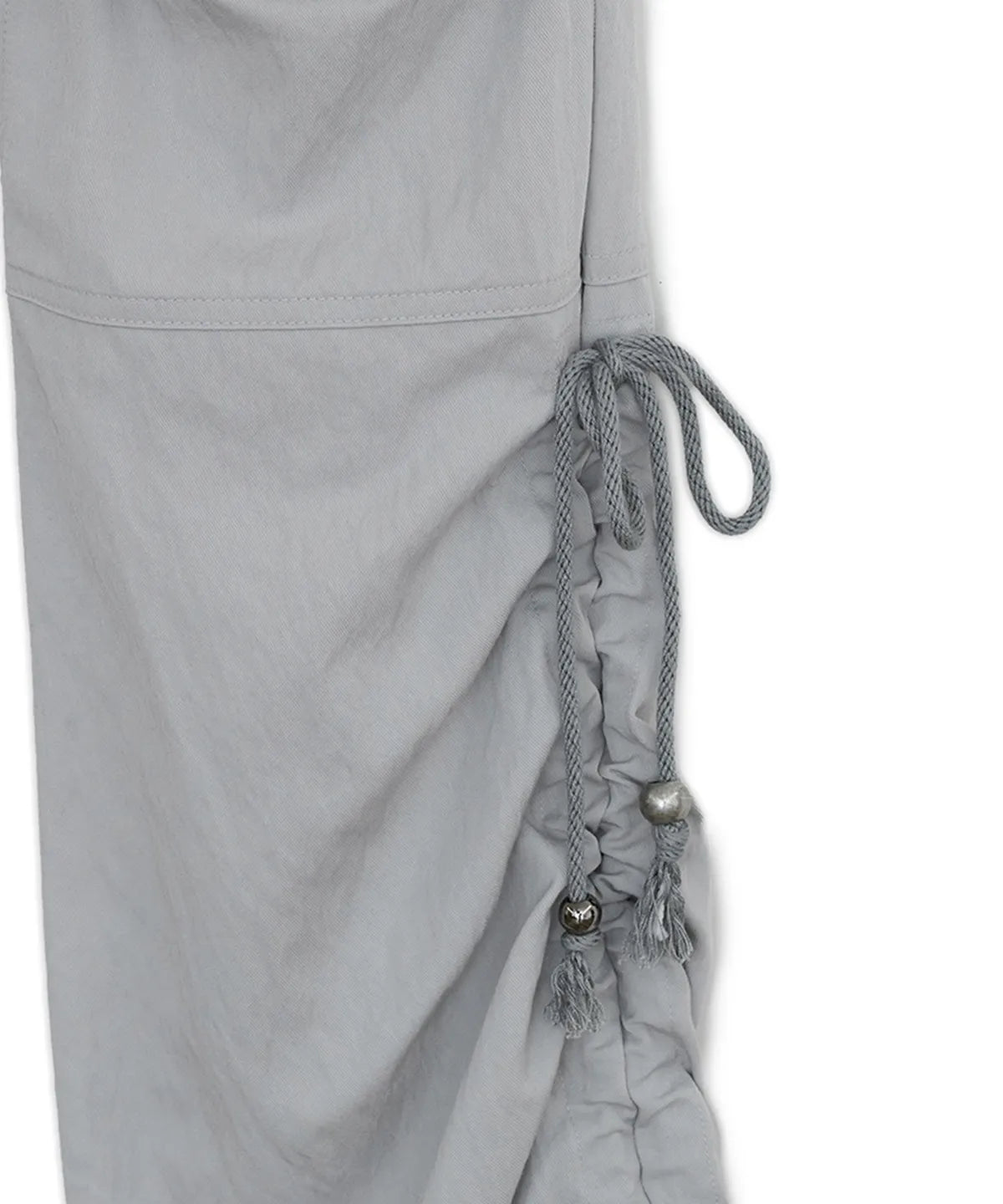 HUGYOURSKIN BOOTCUT CARGO PANTS (GREY)