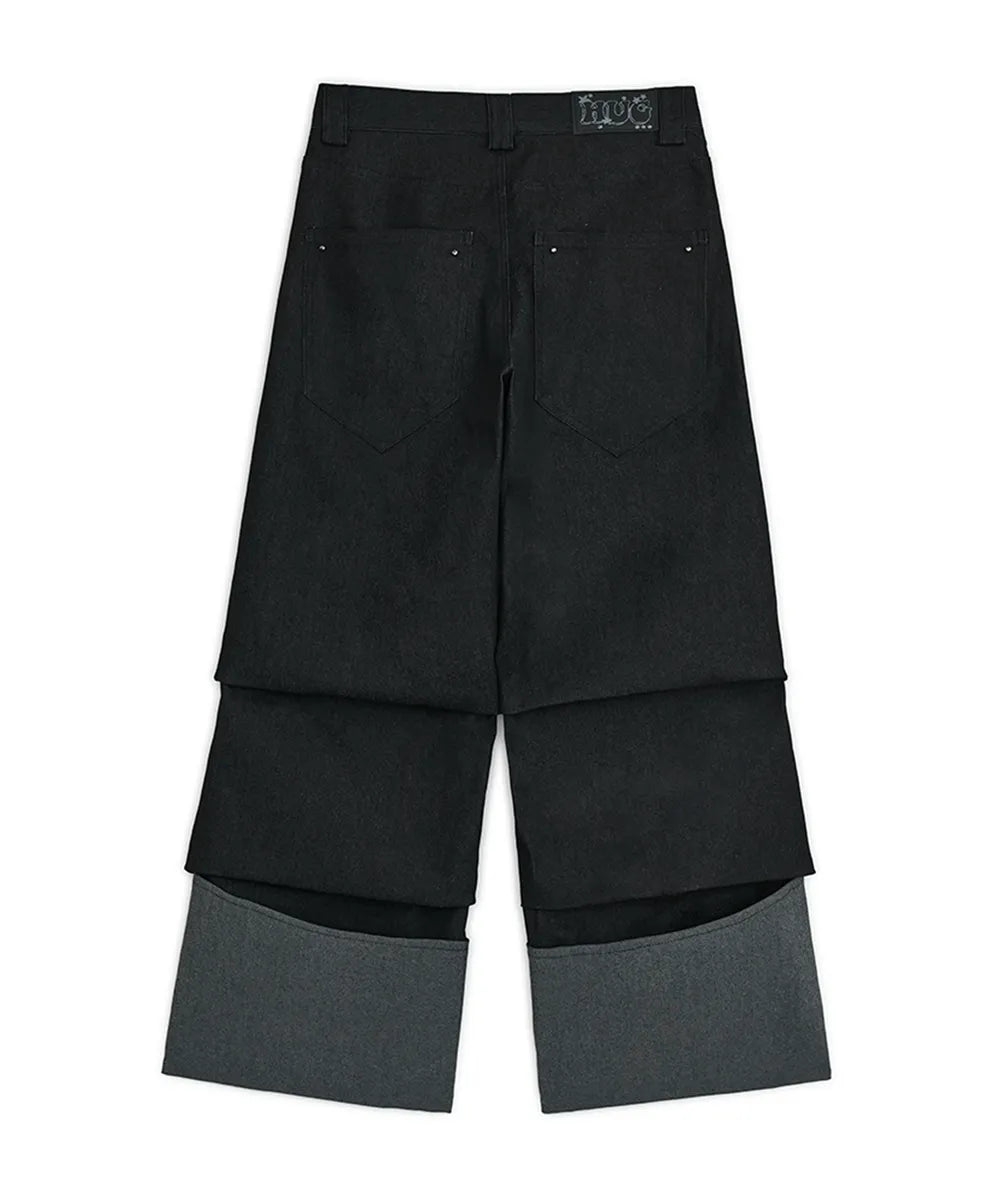 HUGYOURSKIN CHIN DENIM PANTS (BLACK)