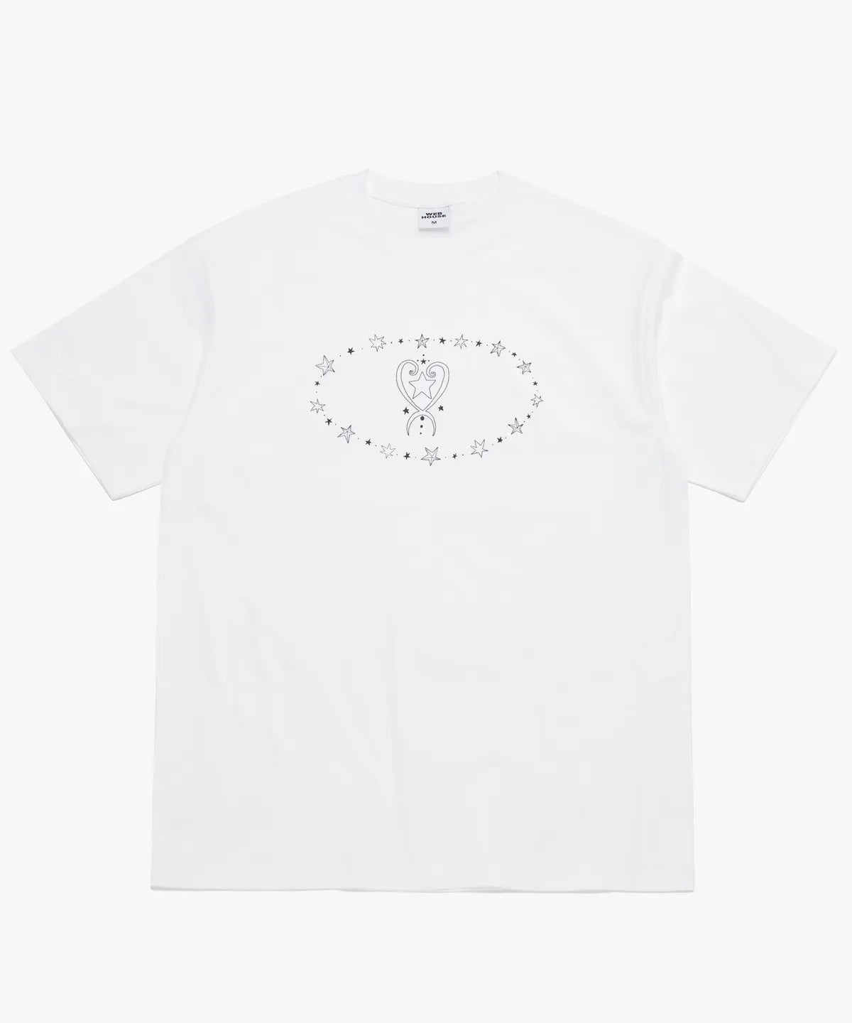 【𝘱𝘳𝘦-𝘰𝘳𝘥𝘦𝘳】Webhouse Heart Loop Tee (White)