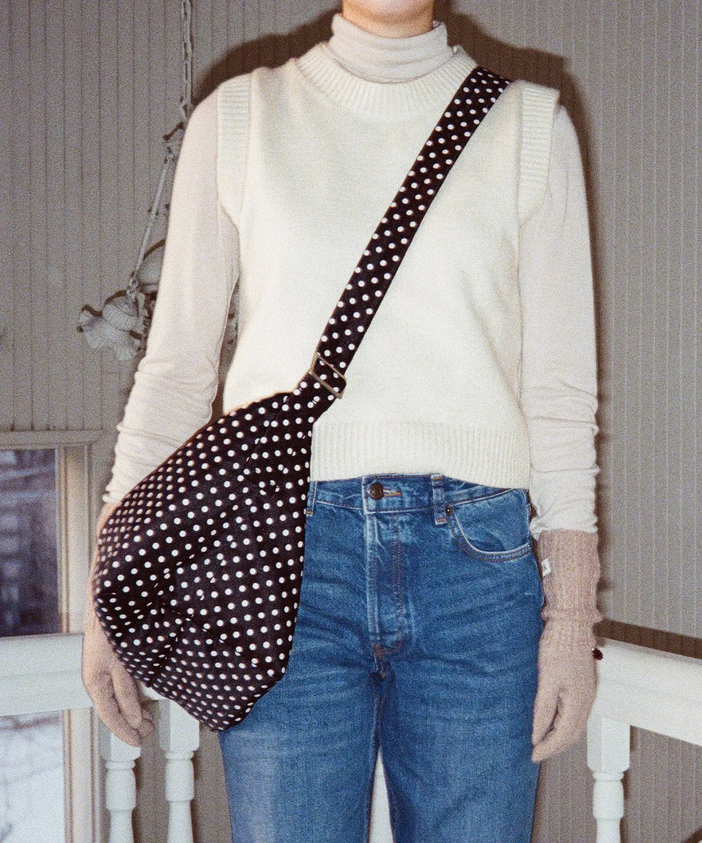 【𝘱𝘳𝘦-𝘰𝘳𝘥𝘦𝘳】YAHN SISI Pillow Boat Bag - Dot