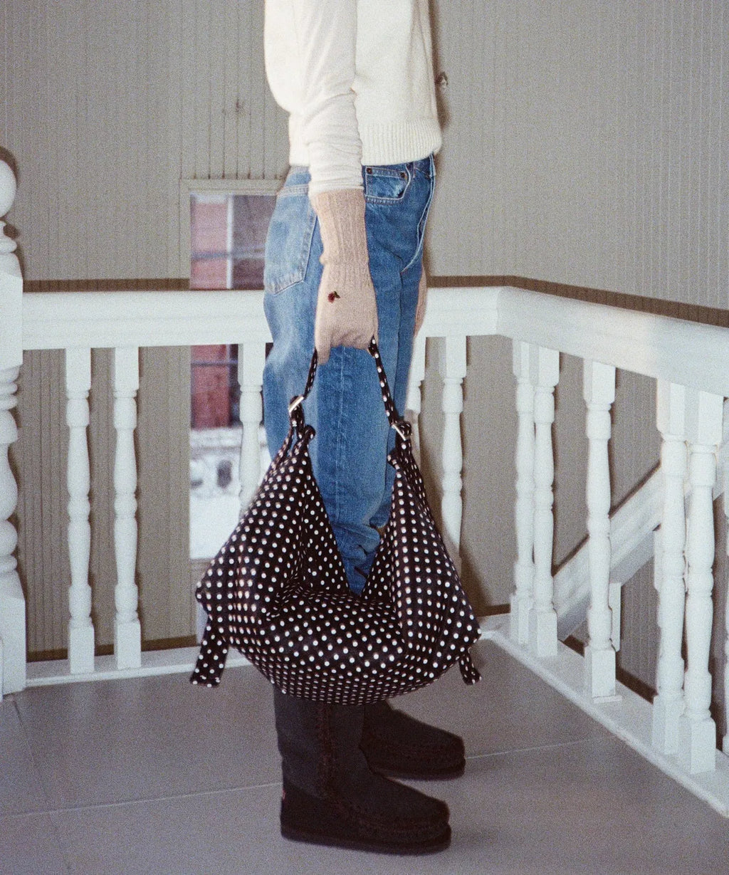【𝘱𝘳𝘦-𝘰𝘳𝘥𝘦𝘳】YAHN SISI Pillow Boat Bag - Dot