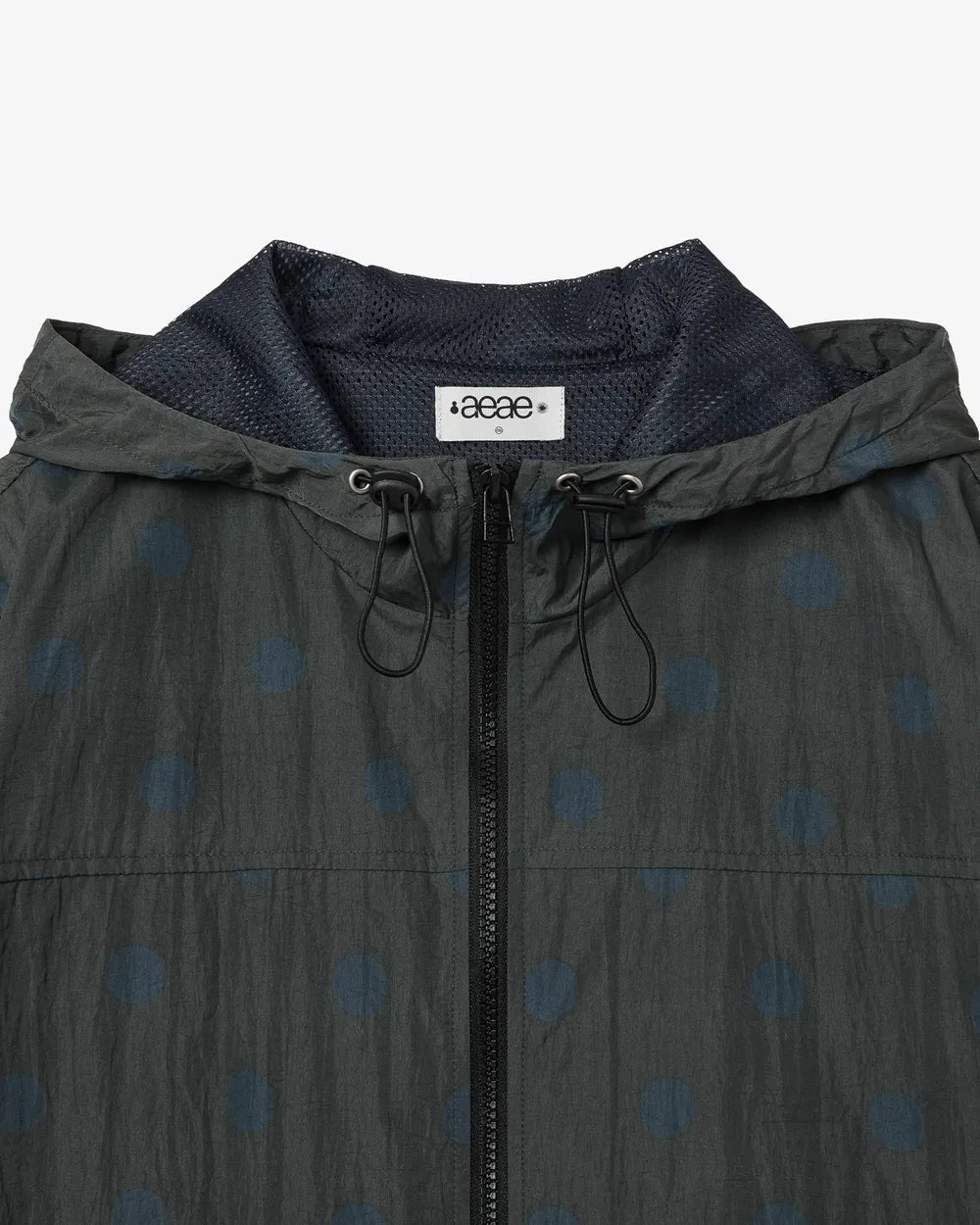 AEAE DOT HOOD JUMPER (CHARCOAL)