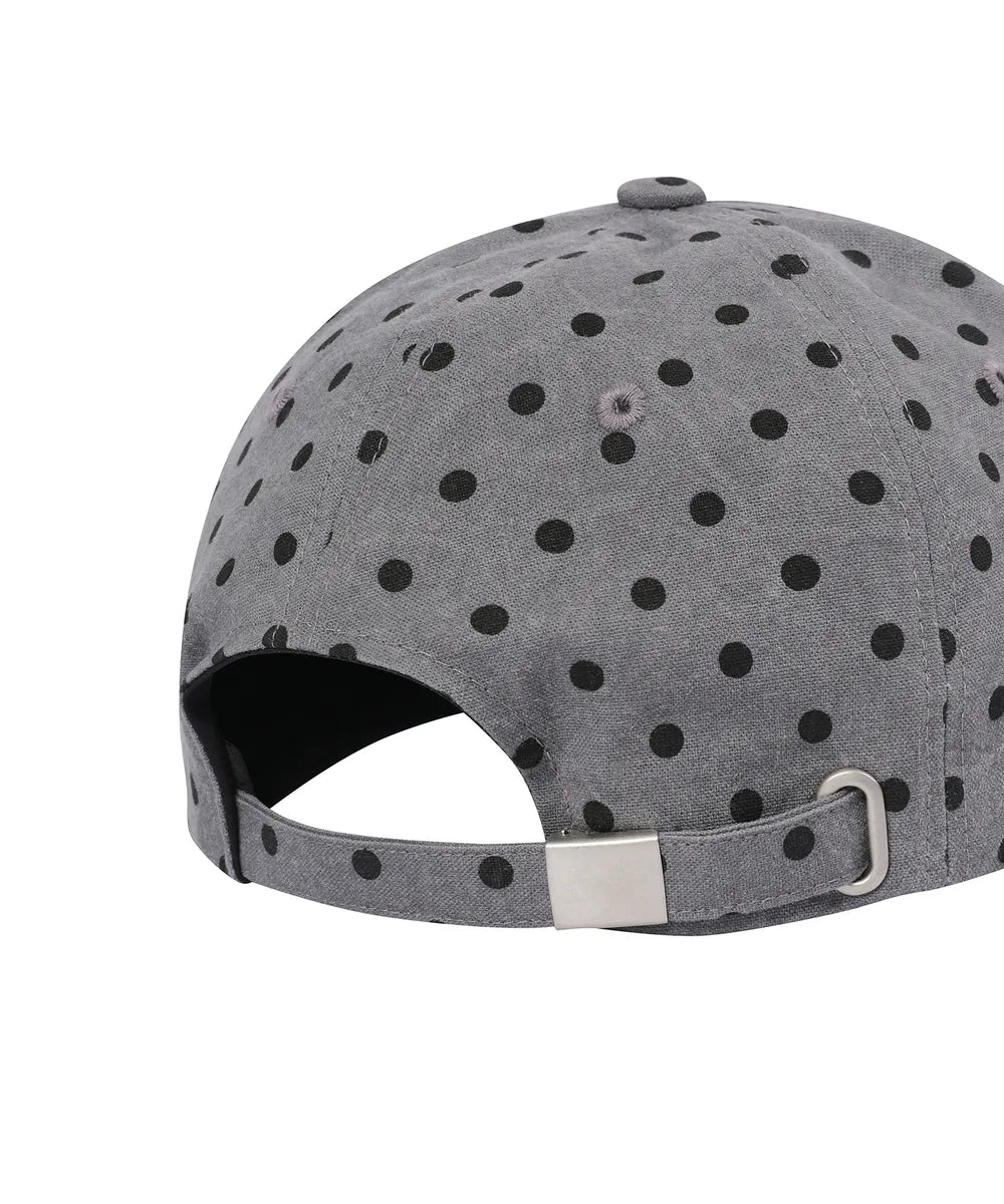 BAUF B-Side Logo Ball Cap (Dot Grey)
