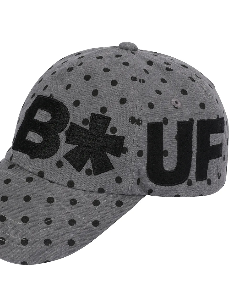 BAUF B-Side Logo Ball Cap (Dot Grey)