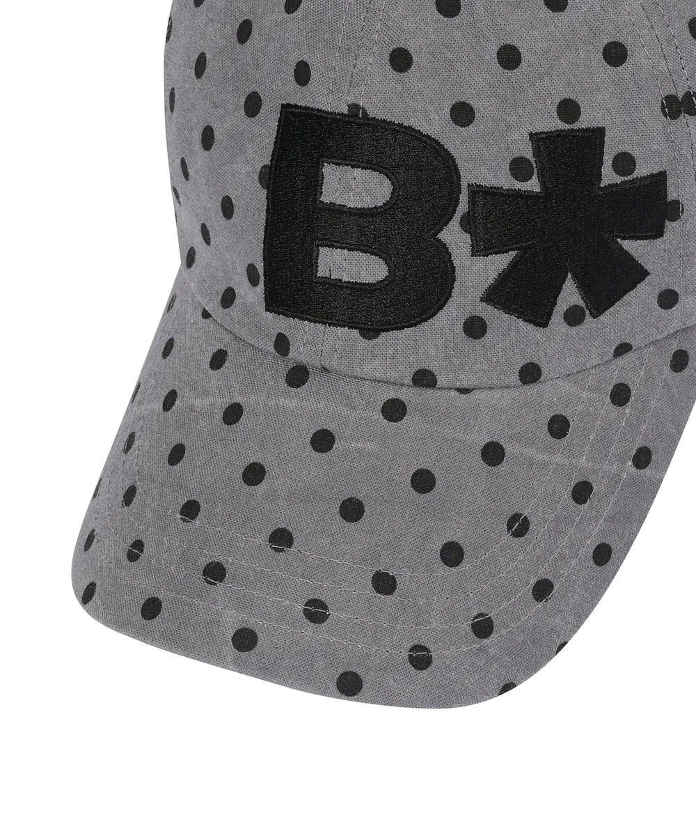 BAUF B-Side Logo Ball Cap (Dot Grey)