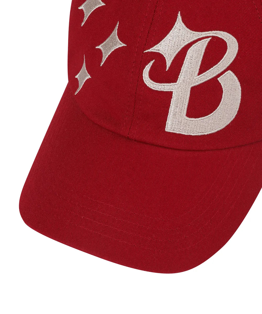 BAUF Starlight Ball Cap (Red)