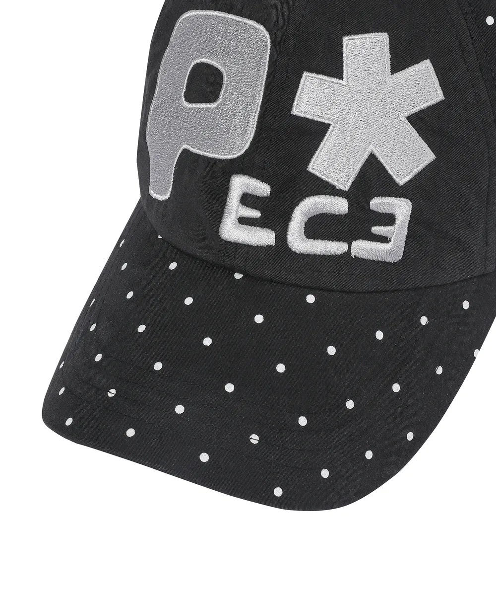 BAUF Peace Big Logo Mesh Ball Cap (Dot Black)