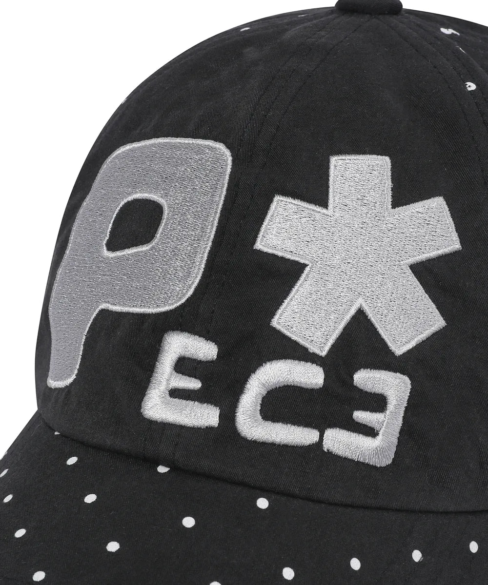 BAUF Peace Big Logo Mesh Ball Cap (Dot Black)
