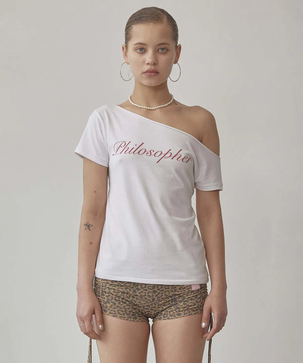 【𝘱𝘳𝘦-𝘰𝘳𝘥𝘦𝘳】SCULPTOR Hook Me Up Layered Tee White