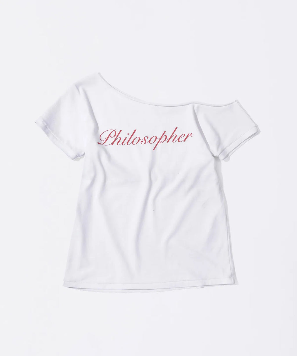 【𝘱𝘳𝘦-𝘰𝘳𝘥𝘦𝘳】SCULPTOR Hook Me Up Layered Tee White