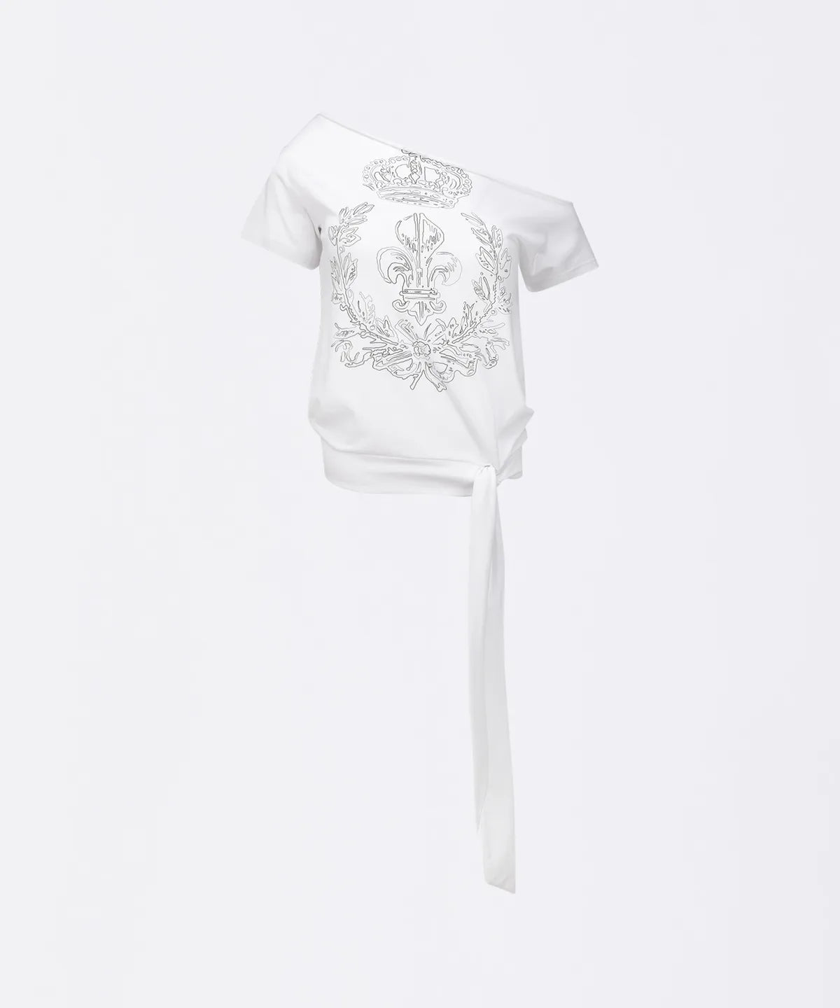 【𝘱𝘳𝘦-𝘰𝘳𝘥𝘦𝘳】SCULPTOR Chateau Shithole Tie Tee White