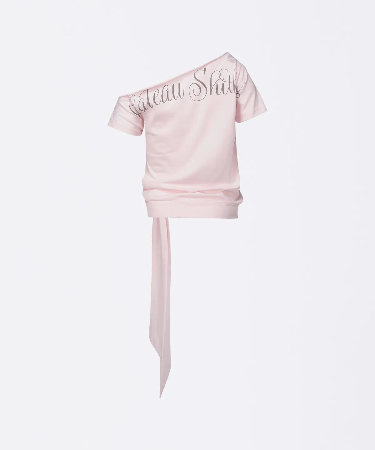 【𝘱𝘳𝘦-𝘰𝘳𝘥𝘦𝘳】SCULPTOR Chateau Shithole Tie Tee Pale Pink