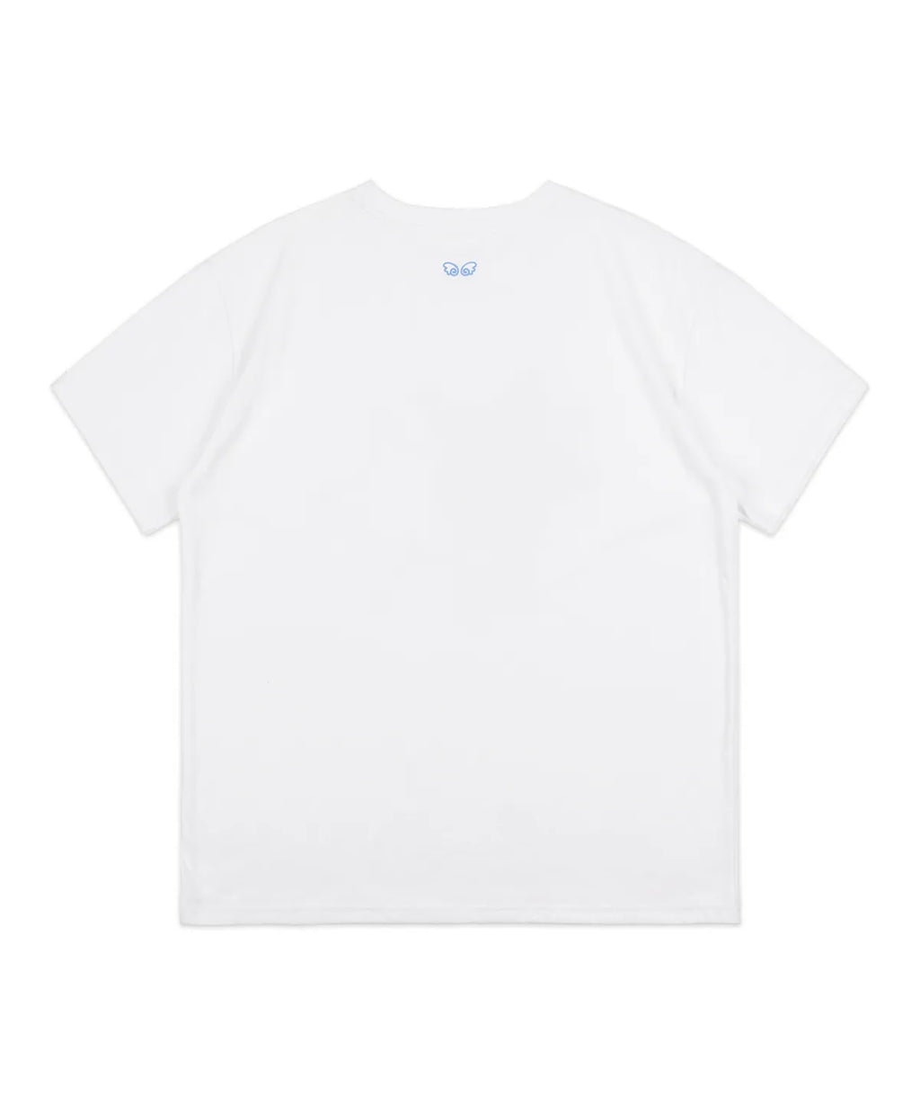 【𝘱𝘳𝘦-𝘰𝘳𝘥𝘦𝘳】FANCY CLUB MIX STAR ANGEL PATCH TEE (WHITE)