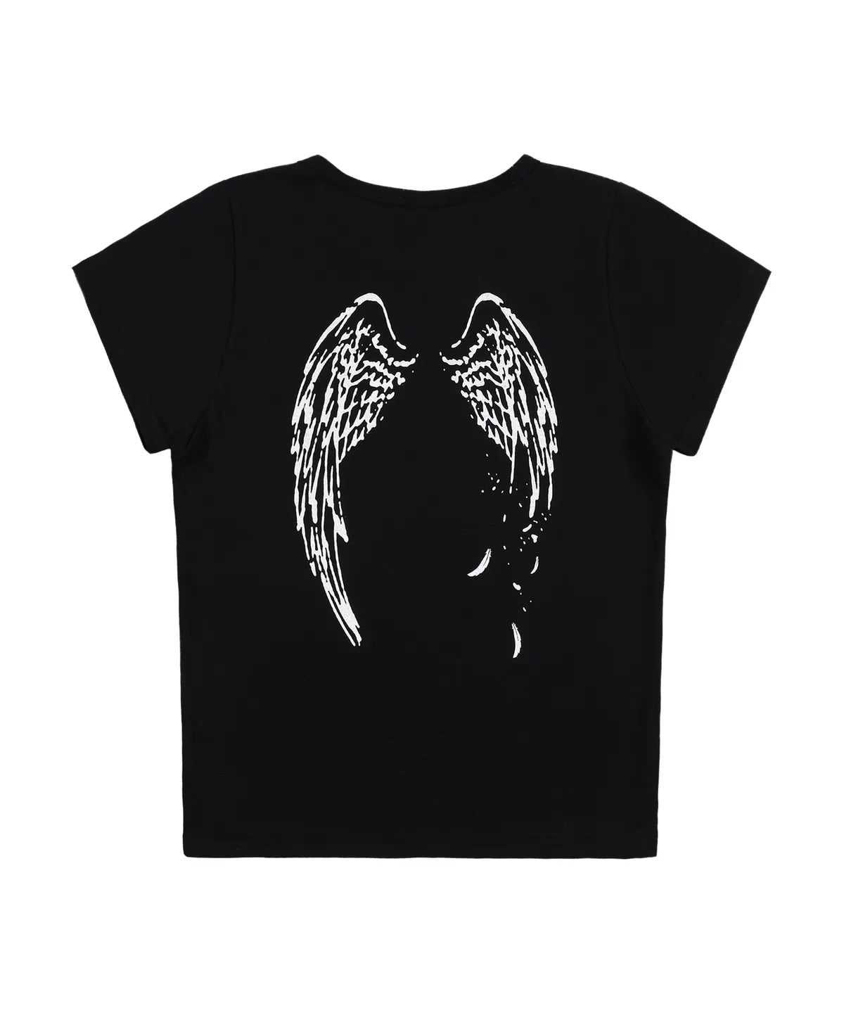 【𝘱𝘳𝘦-𝘰𝘳𝘥𝘦𝘳】FANCY CLUB Rivers of Heaven Crop Tee (BLACK)