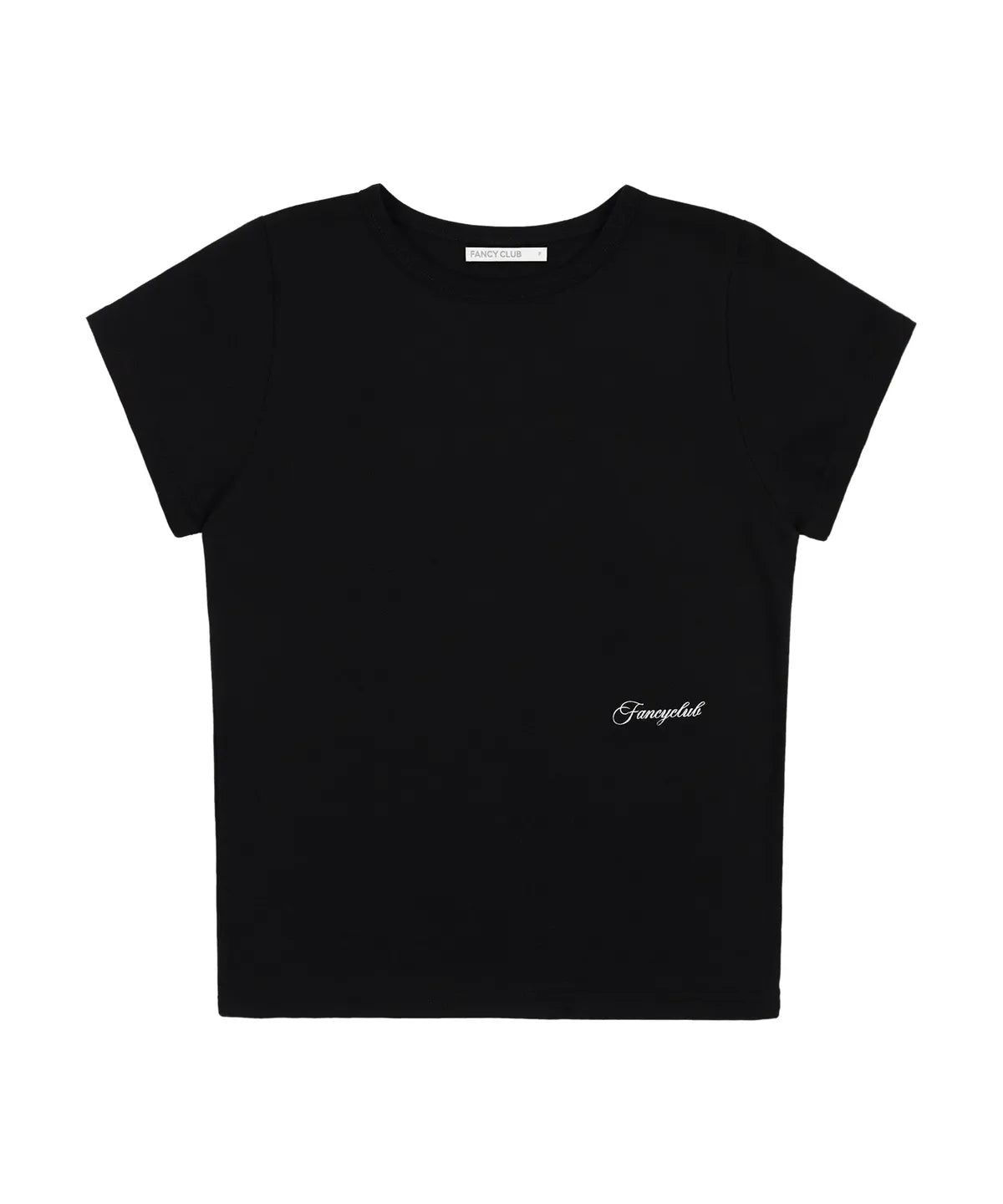 【𝘱𝘳𝘦-𝘰𝘳𝘥𝘦𝘳】FANCY CLUB Rivers of Heaven Crop Tee (BLACK)