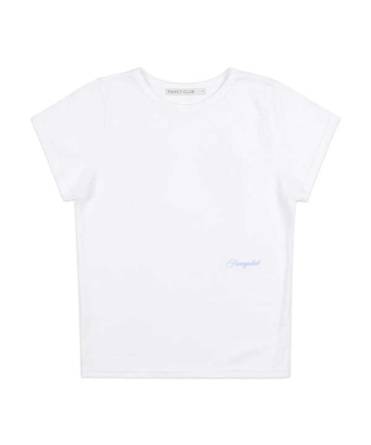 【𝘱𝘳𝘦-𝘰𝘳𝘥𝘦𝘳】FANCY CLUB Rivers of Heaven Crop Tee (BLUE)