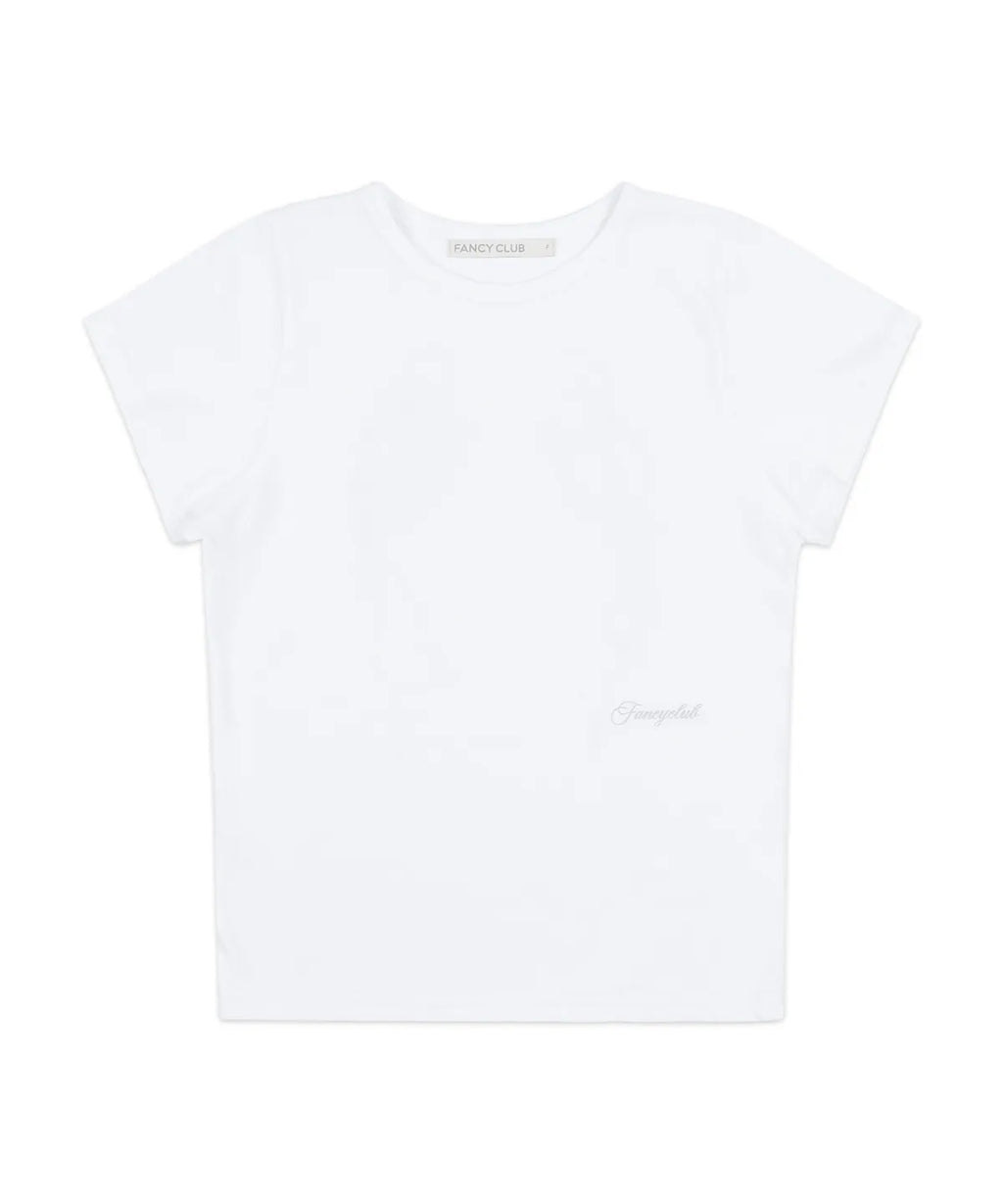 【𝘱𝘳𝘦-𝘰𝘳𝘥𝘦𝘳】FANCY CLUB Rivers of Heaven Crop Tee (GRAY)