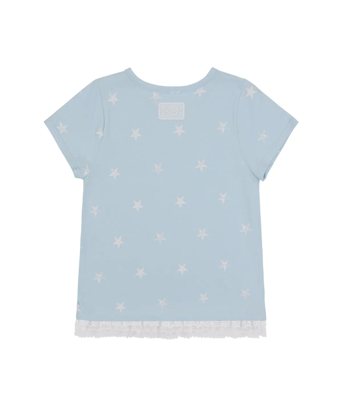 【𝘱𝘳𝘦-𝘰𝘳𝘥𝘦𝘳】FANCY CLUB Race Star Layered Tee (SKY BLUE)