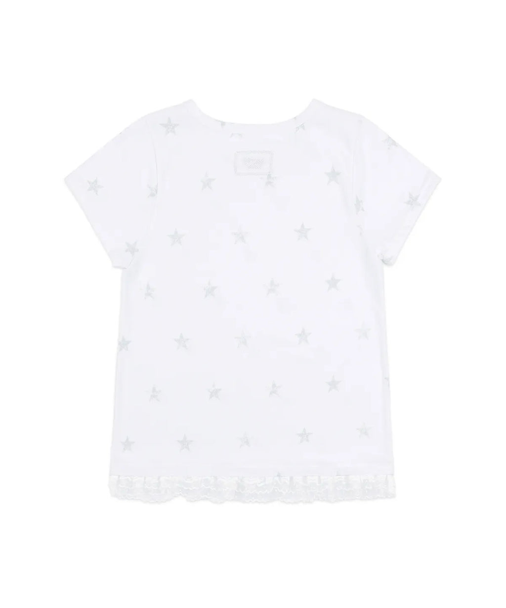 【𝘱𝘳𝘦-𝘰𝘳𝘥𝘦𝘳】FANCY CLUB Race Star Layered Tee (WHITE)