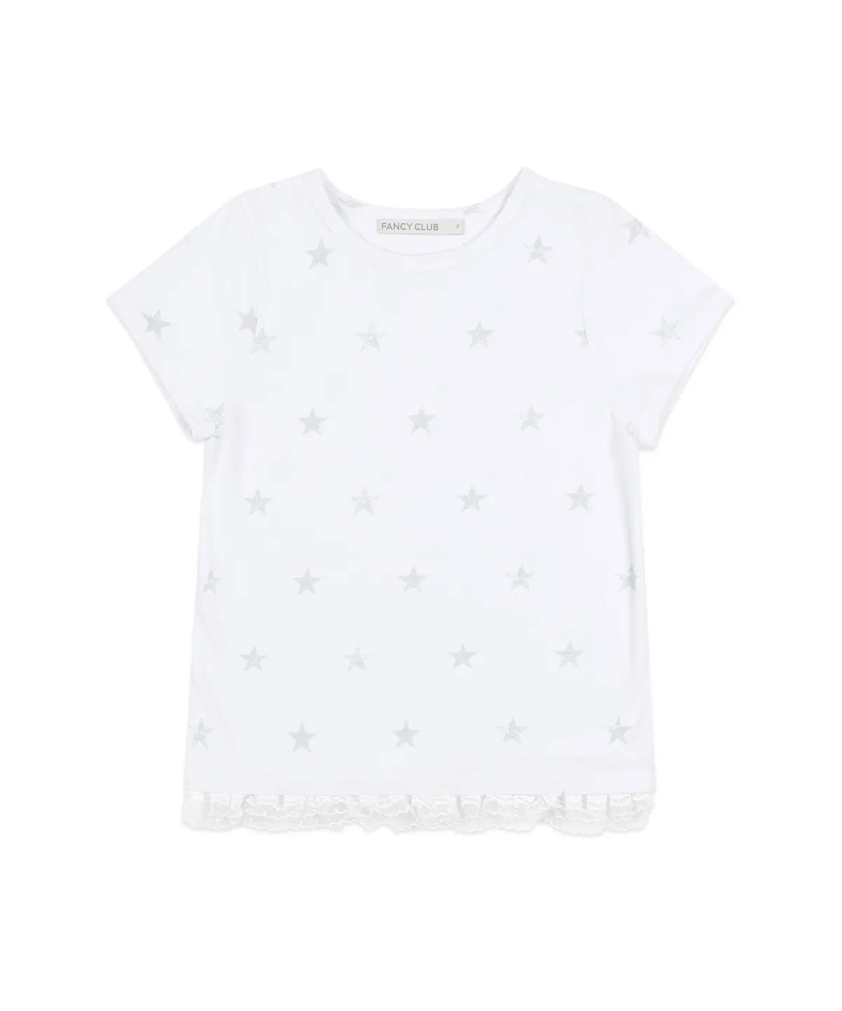 【𝘱𝘳𝘦-𝘰𝘳𝘥𝘦𝘳】FANCY CLUB Race Star Layered Tee (WHITE)