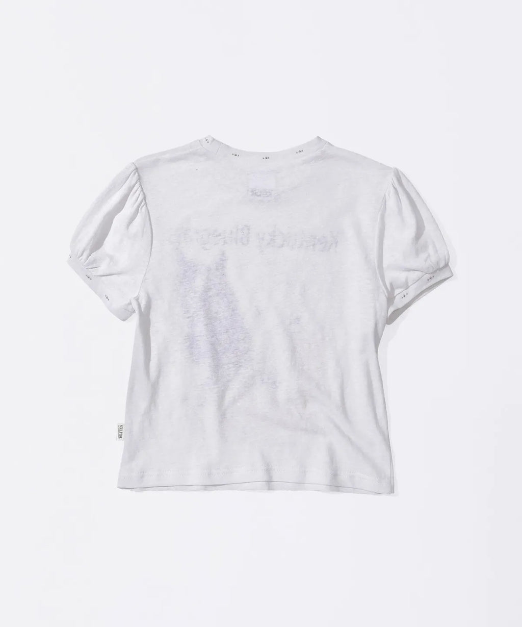 【𝘱𝘳𝘦-𝘰𝘳𝘥𝘦𝘳】SCULPTOR Kentucky Stud Baby Tee Cream