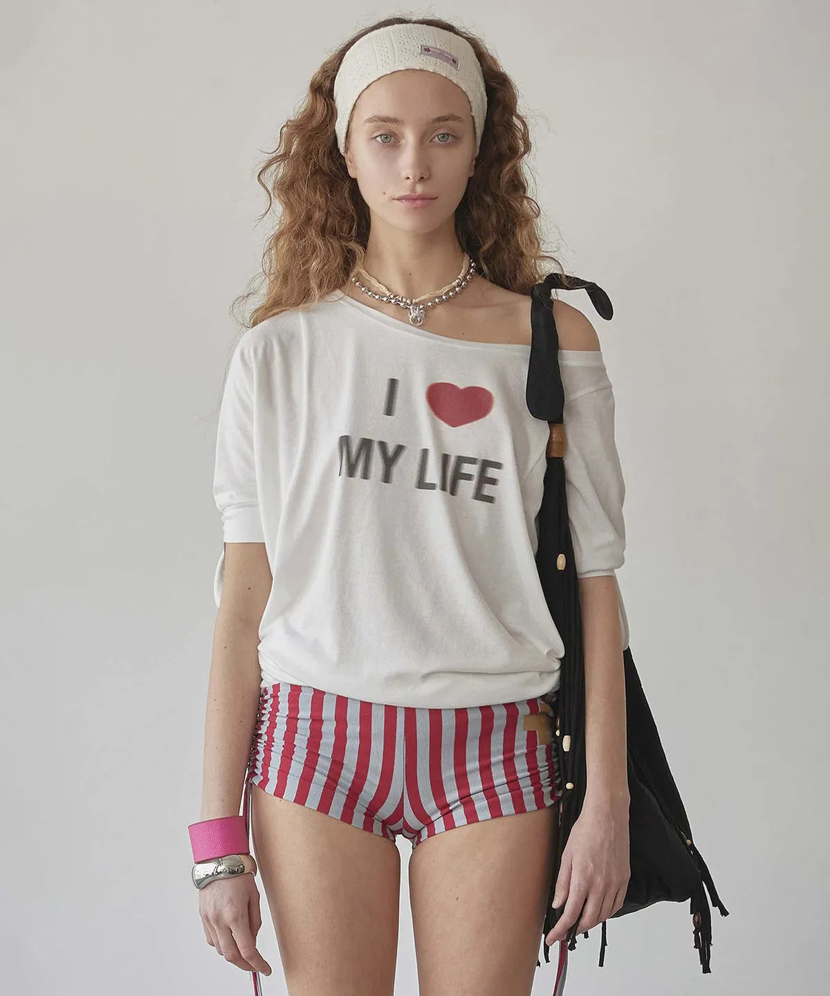 【𝘱𝘳𝘦-𝘰𝘳𝘥𝘦𝘳】SCULPTOR Tie Sleeve Tee Cream
