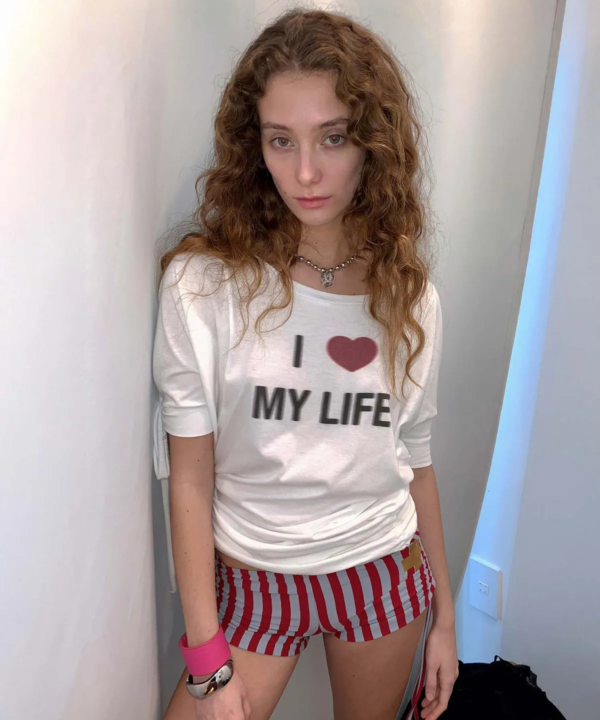 【𝘱𝘳𝘦-𝘰𝘳𝘥𝘦𝘳】SCULPTOR Tie Sleeve Tee Cream