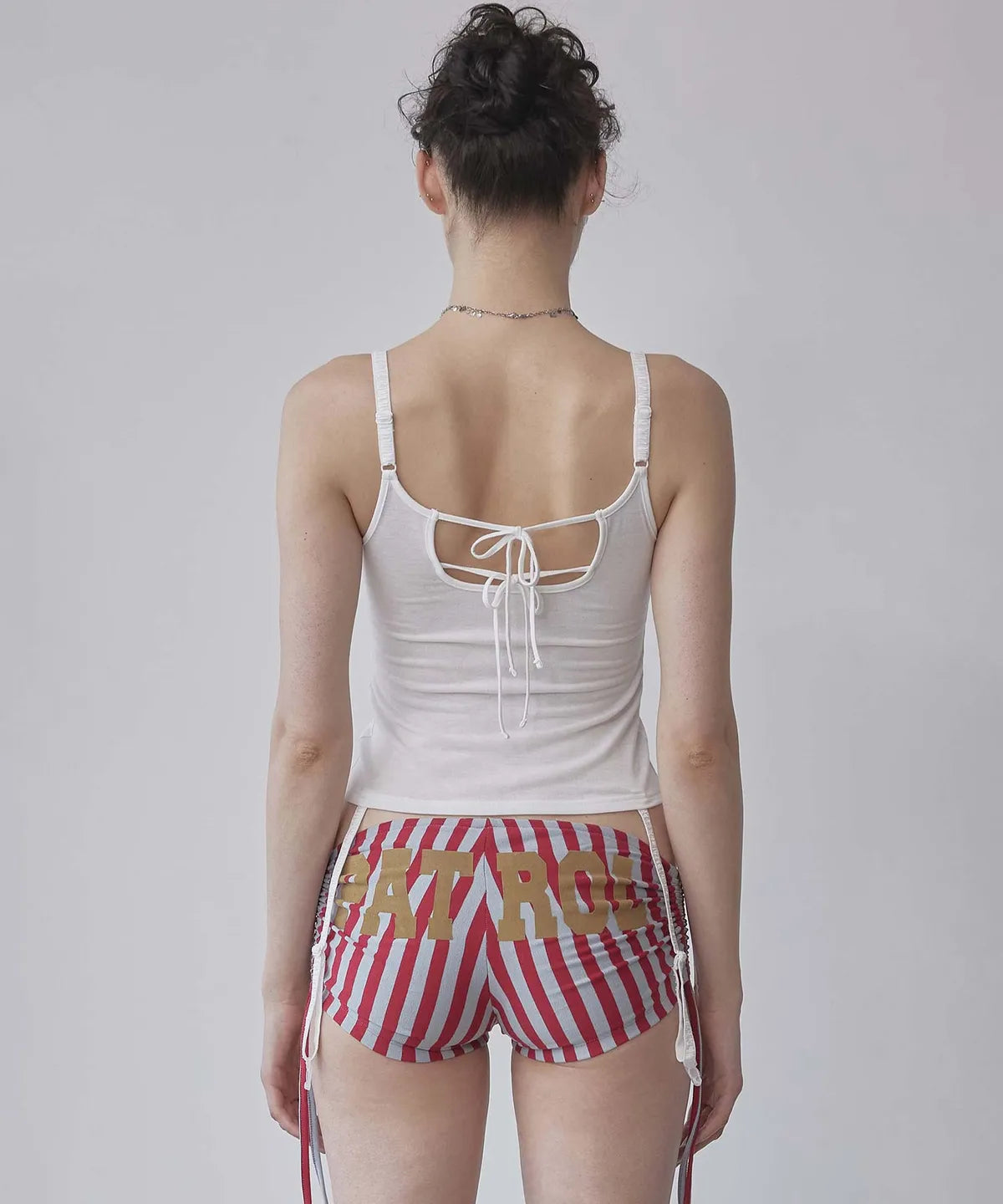 【𝘱𝘳𝘦-𝘰𝘳𝘥𝘦𝘳】SCULPTOR Garter Reversible Top White