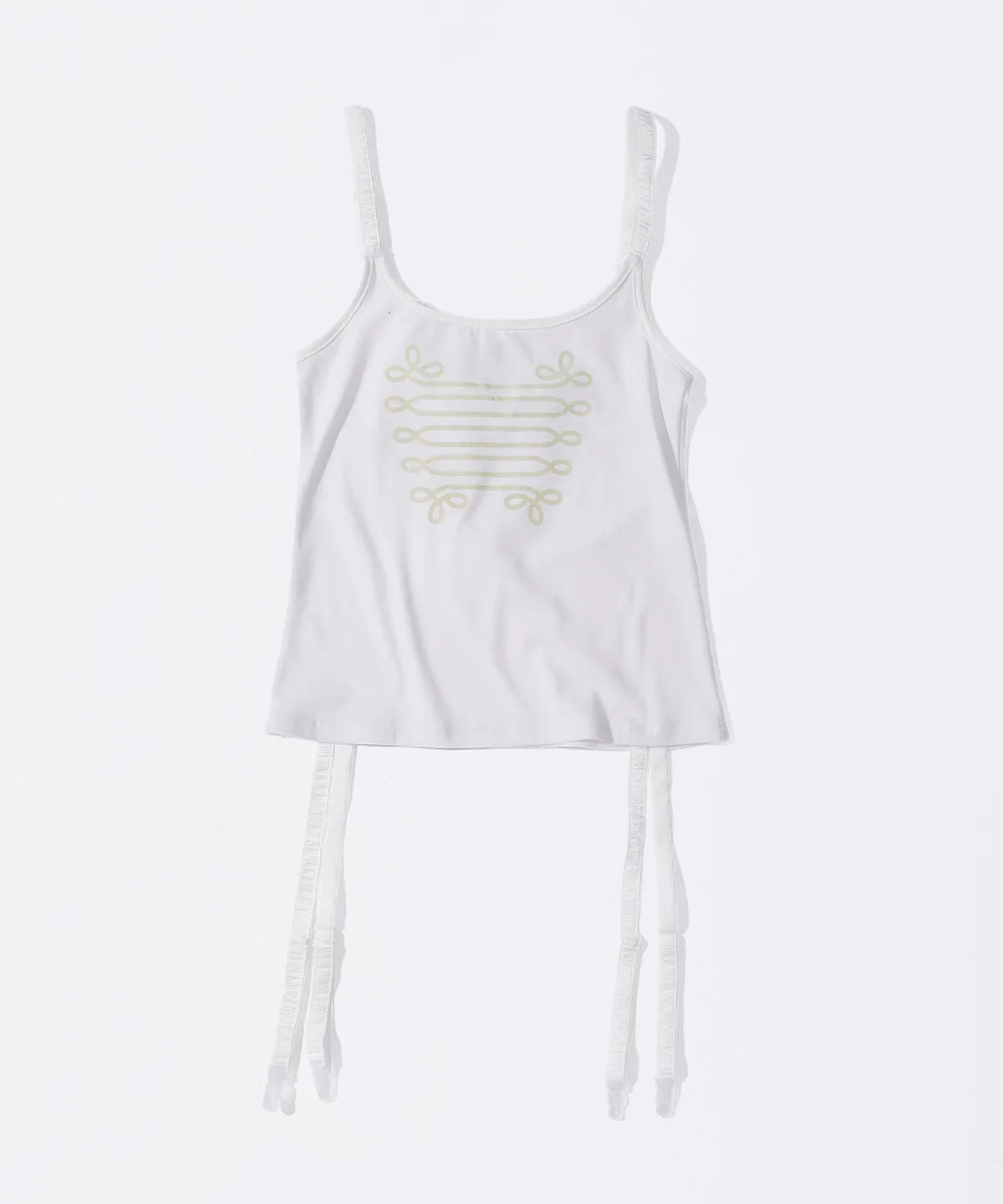 【𝘱𝘳𝘦-𝘰𝘳𝘥𝘦𝘳】SCULPTOR Garter Reversible Top White