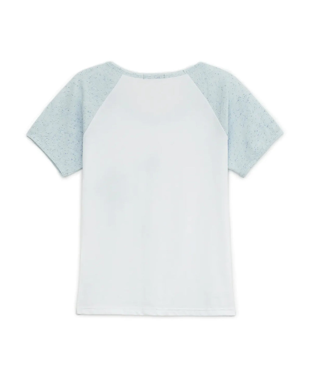 HUGYOURSKIN JELLY FISH RINGER TEE (BLUE)
